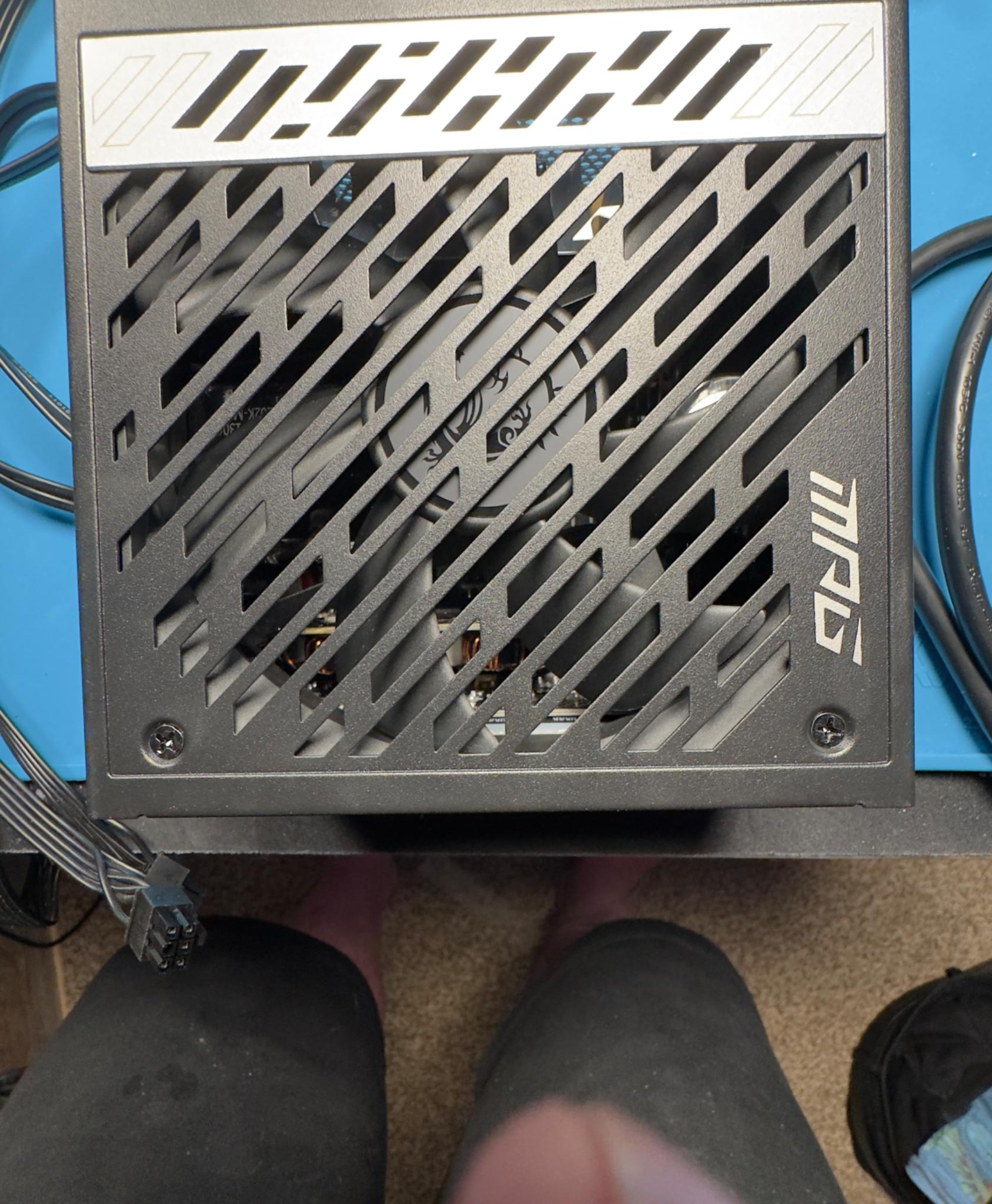 High End MSI PSU 1000w a1000g PCIE 5.0/ATX3.0 gently used 8+ year warranty!