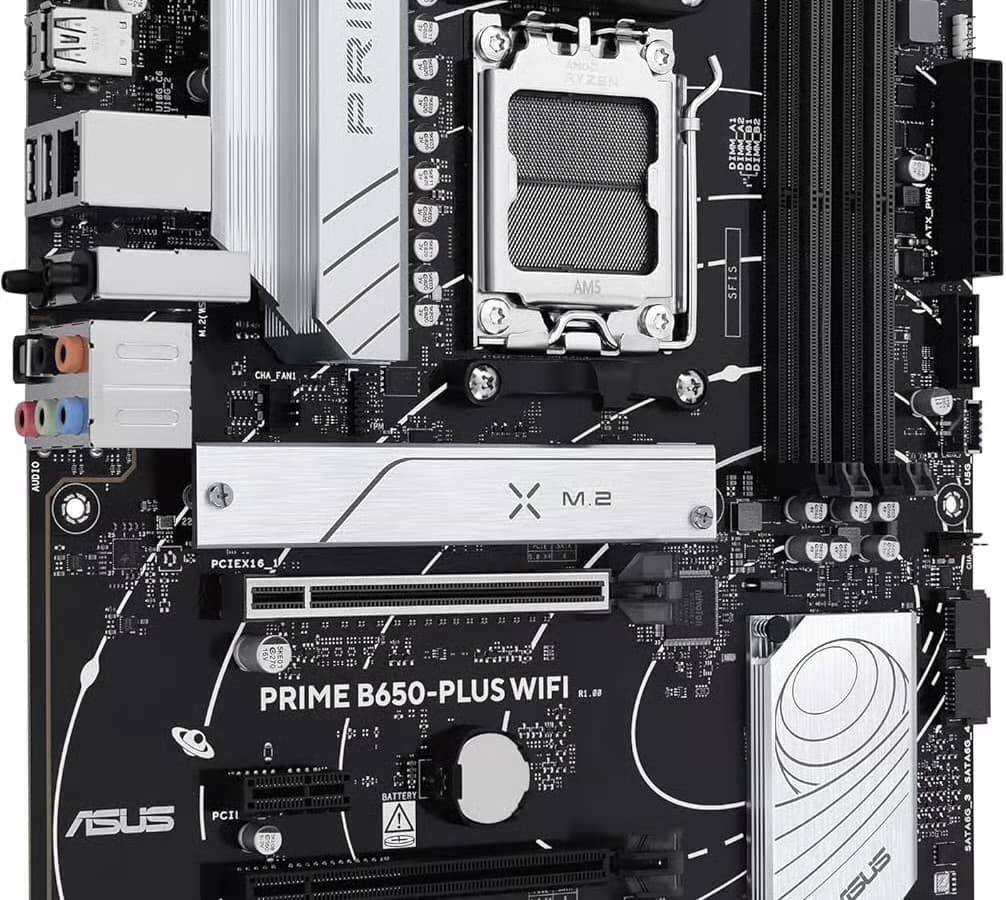 *NEW* ASUS PRIME B650-PLUS WIFI AMD B650 AM5 Ryzen™ Desktop 9000 8000 & 7000 ATX motherboard