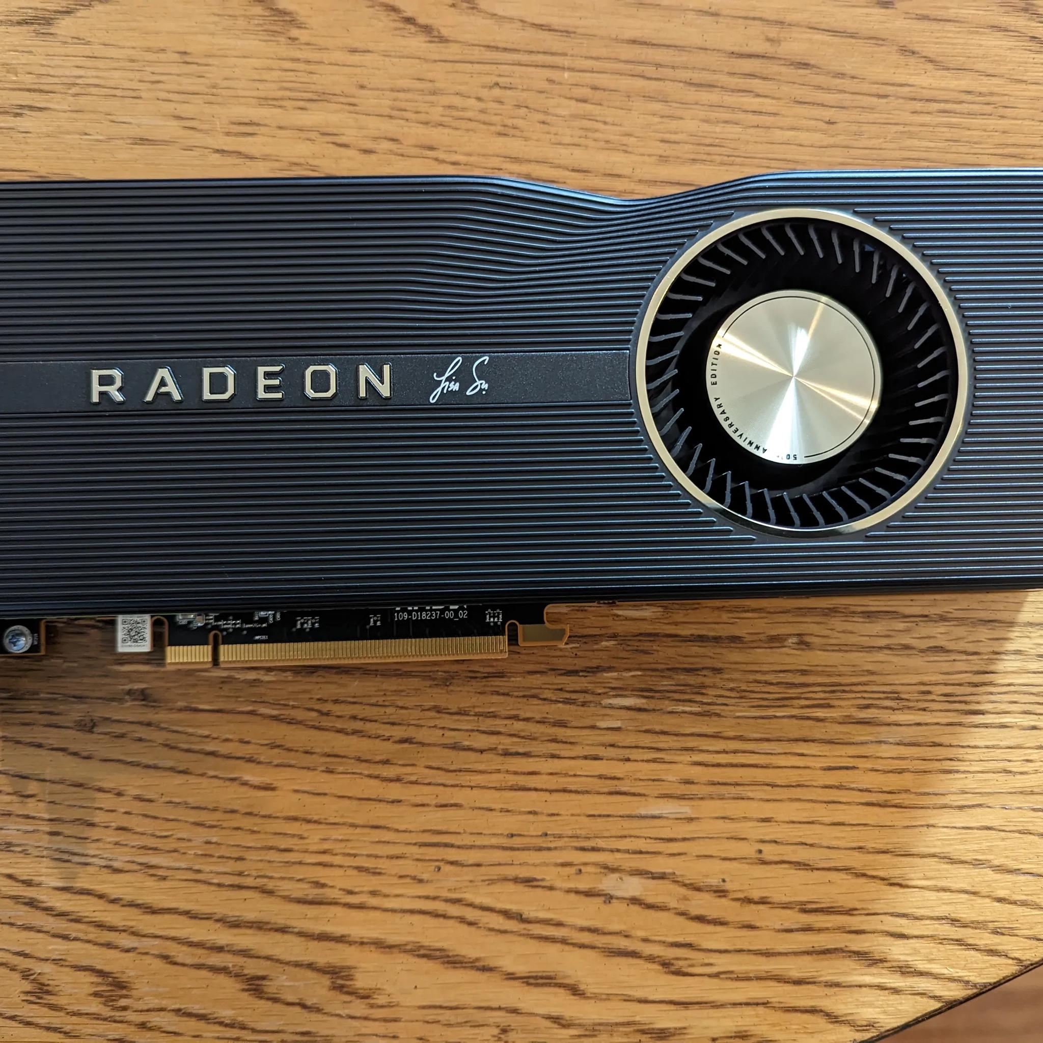 AMD Radeon RX 5700 XT 50th Anniversary Edition GPU
