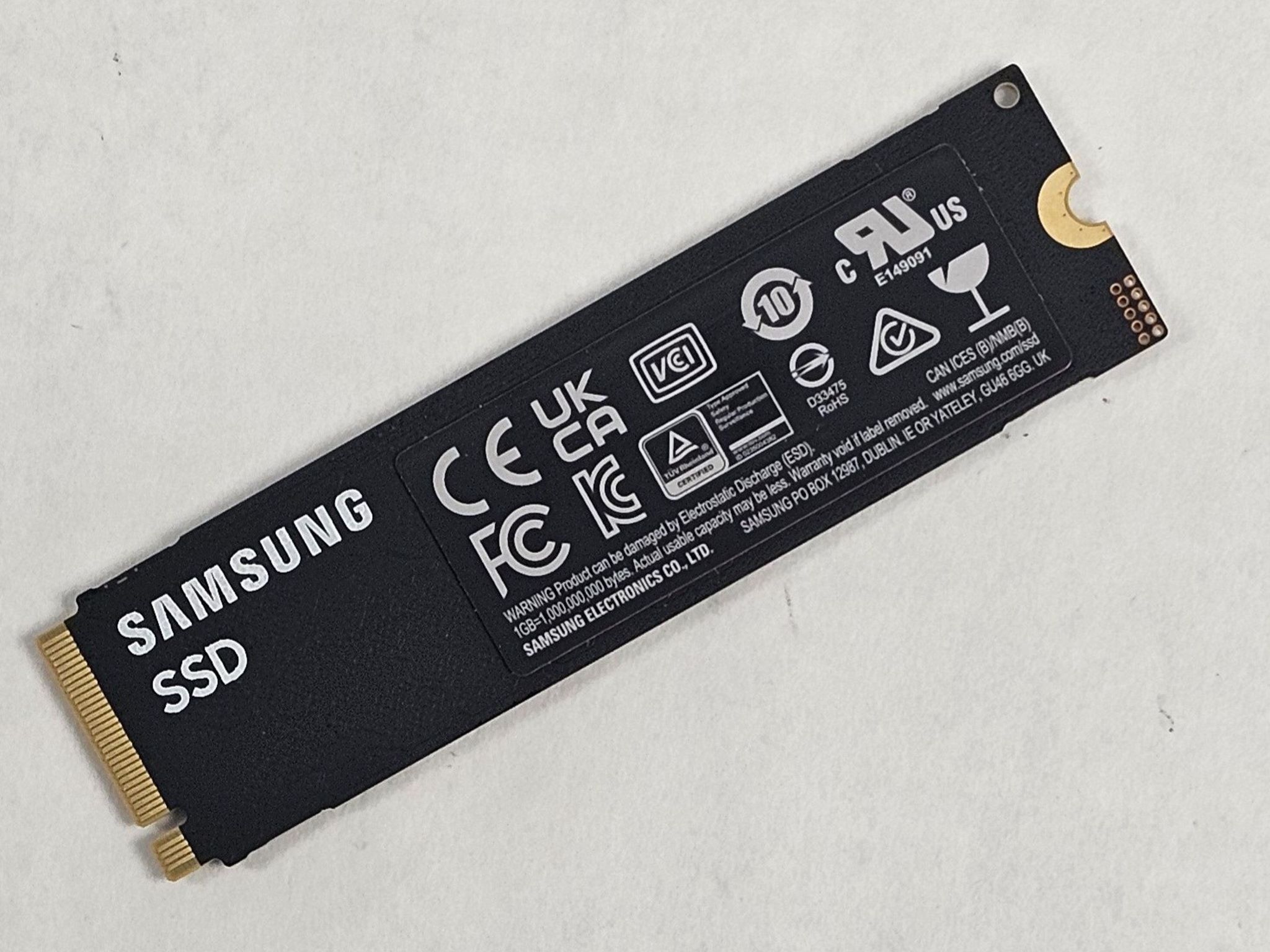 2TB NVMe M.2 SSD Samsung 9100 PRO Gen5