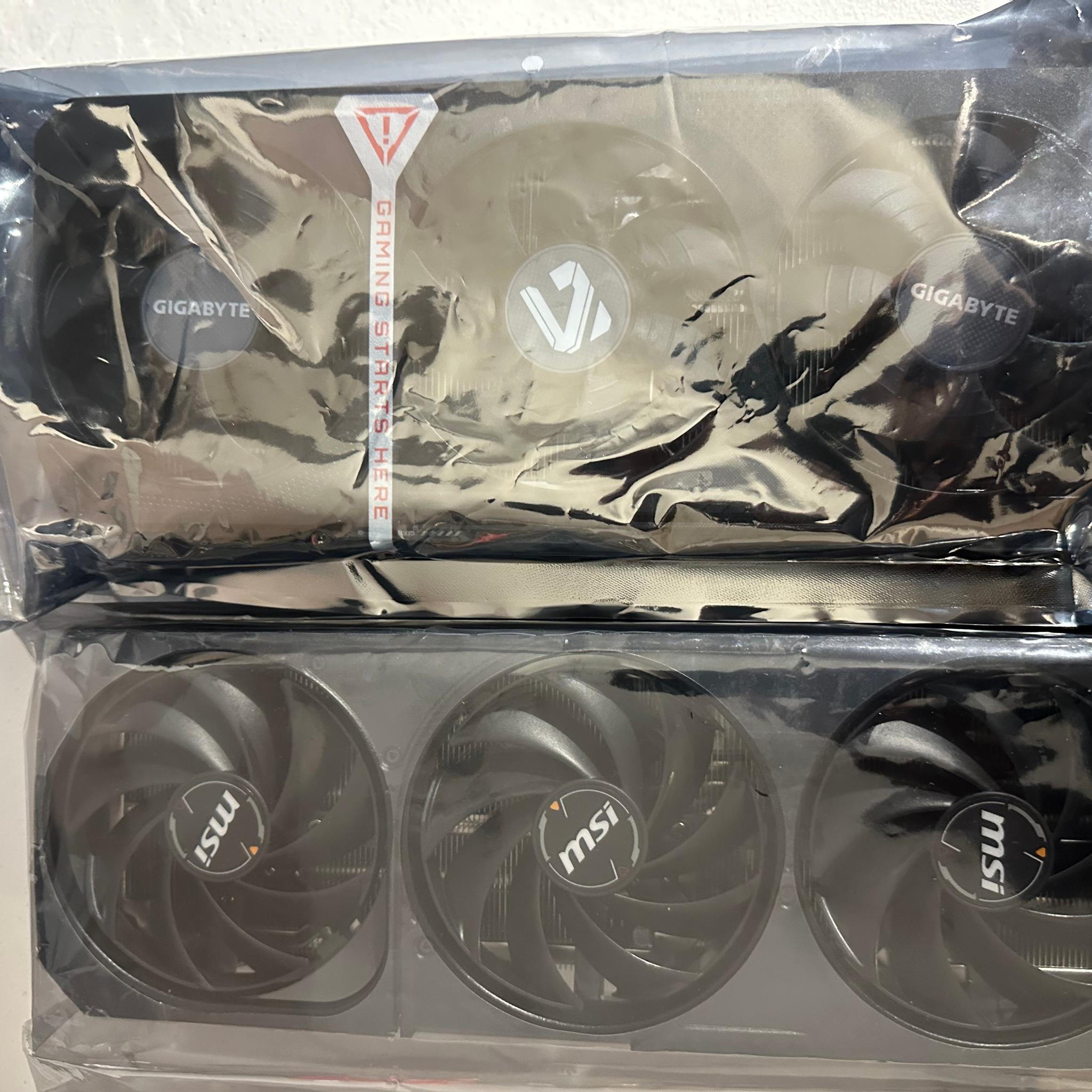 MSI RTX 5070 Ti SHADOW 3X OC & 9070xt Gigabyte