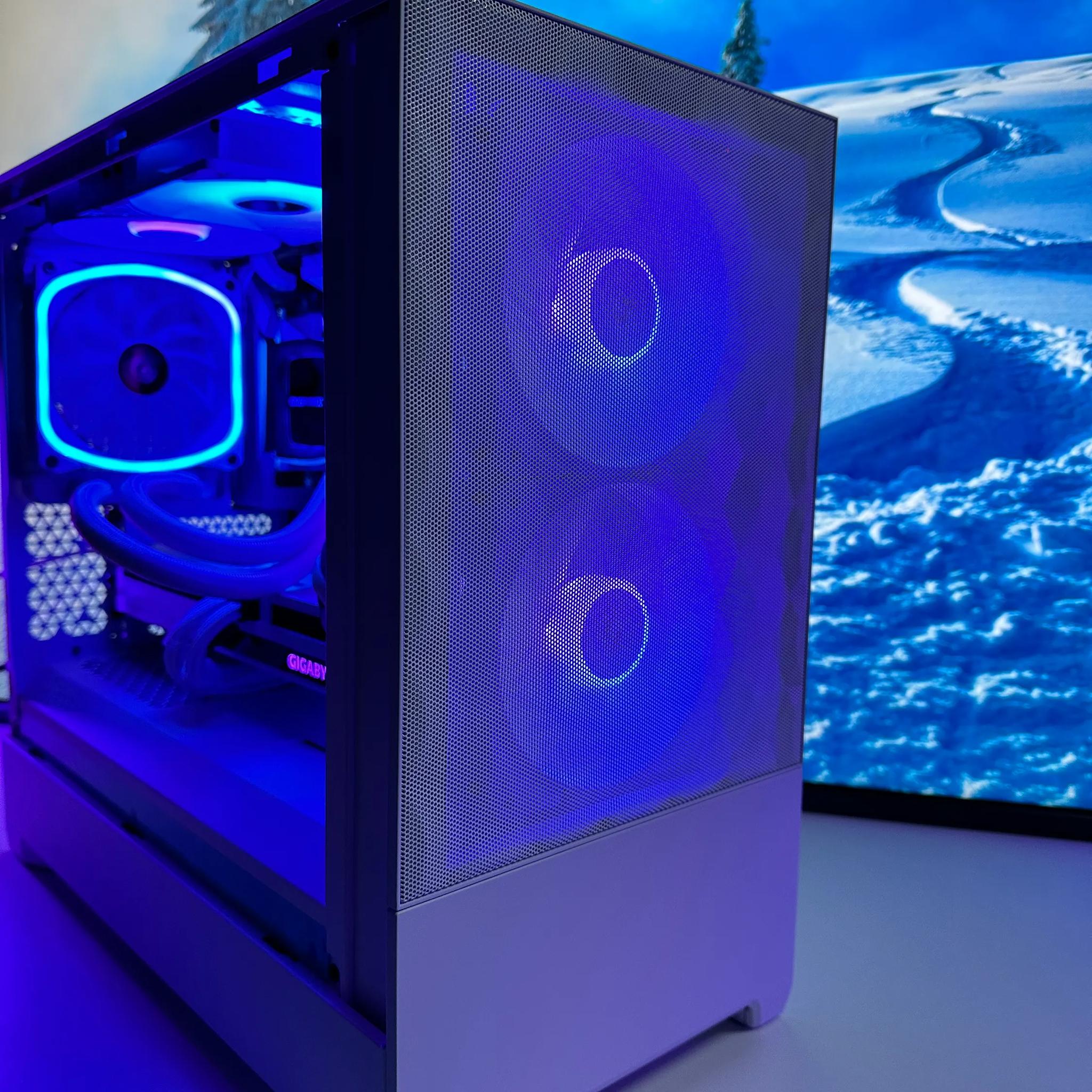 🧊Frieza🧊-Liquid Cooler Gaming PC-Nvidia RTX 3060 12GB-AMD Ryzen 5 5600-16GB DDR4 -1TB NVME
