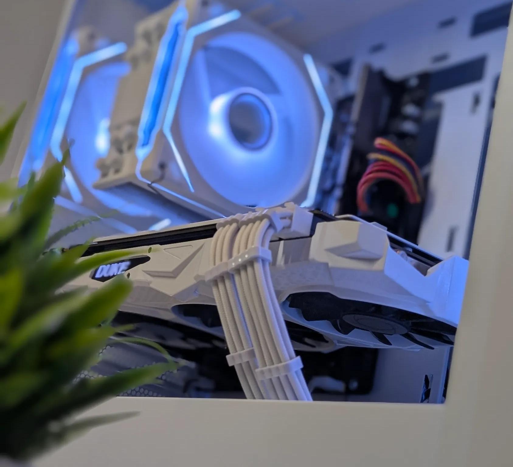 BUDGET 1080P BEAST | ARGB | 16GB RAM | RYZEN 5 | 1TB NVME SSD | GTX 1080 | WIN 11 | WHITE CUSTOM PC