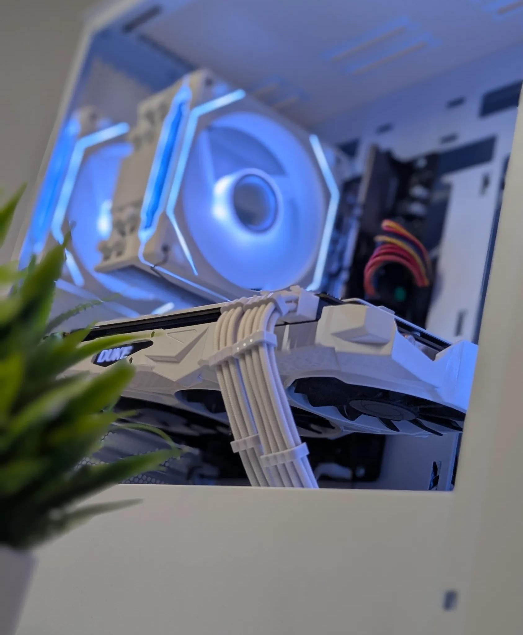 BUDGET 1080P BEAST | ARGB | 16GB RAM | RYZEN 5 | 1TB NVME SSD | GTX 1080 | WIN 11 | WHITE CUSTOM PC
