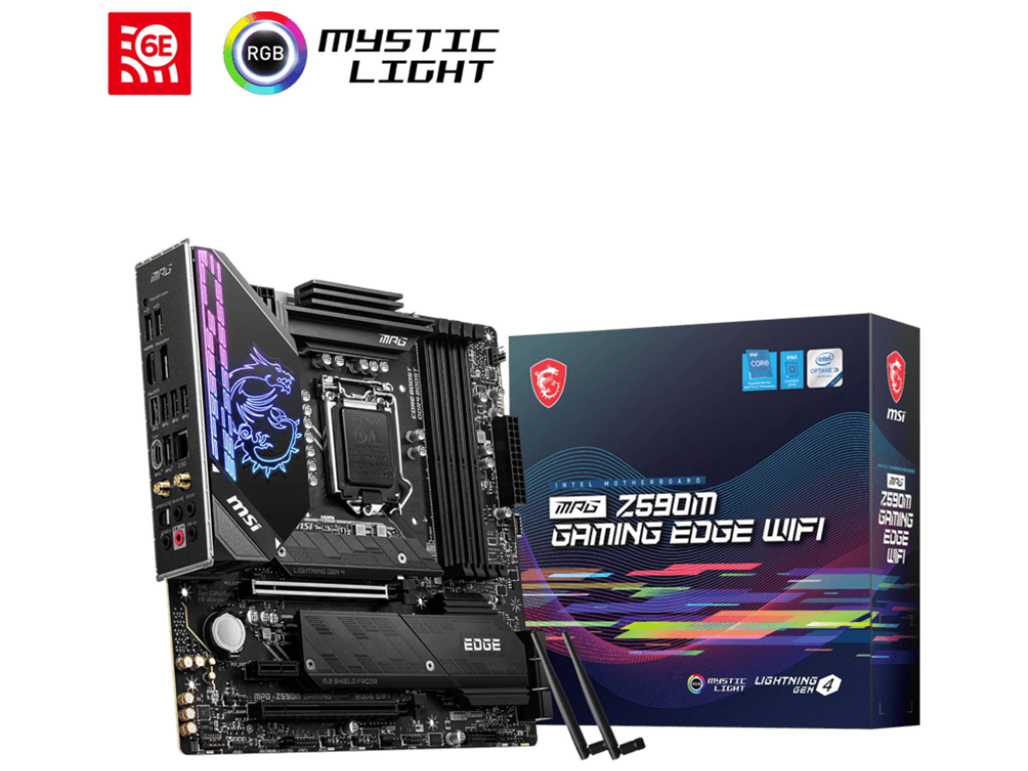 Intel Core i9-11900KF + MSI Z590M Gaming Edge Wifi CPU Motherboard Combo