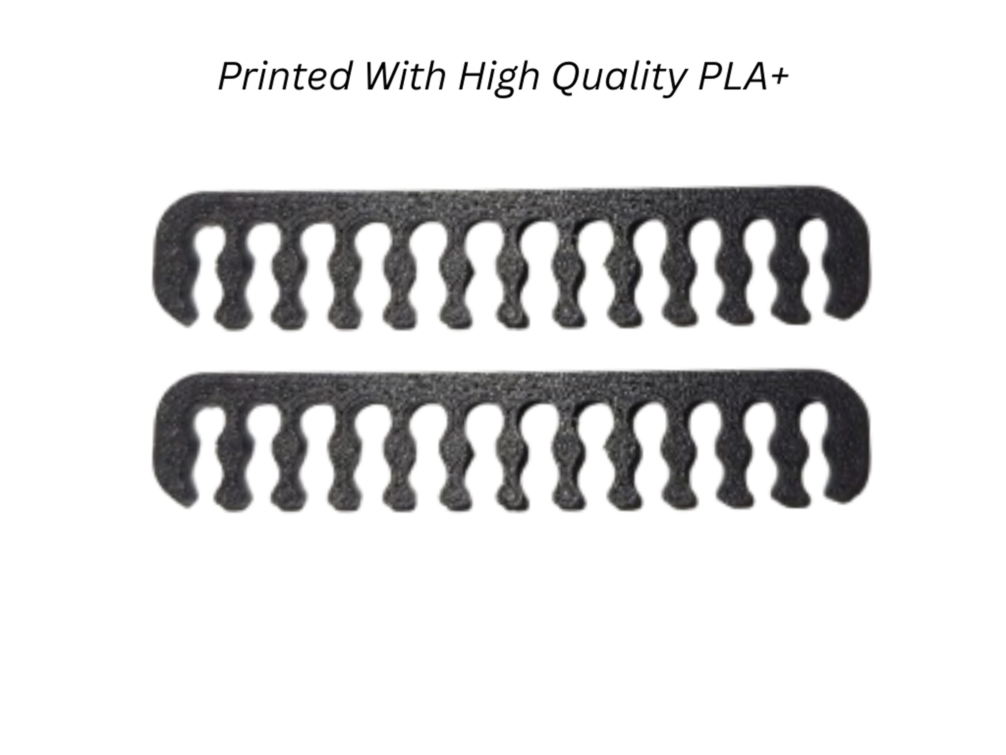 🔥 16 Pack Black Cable Combs 🔥 3D Printed | High Quality PLA+ Plastic