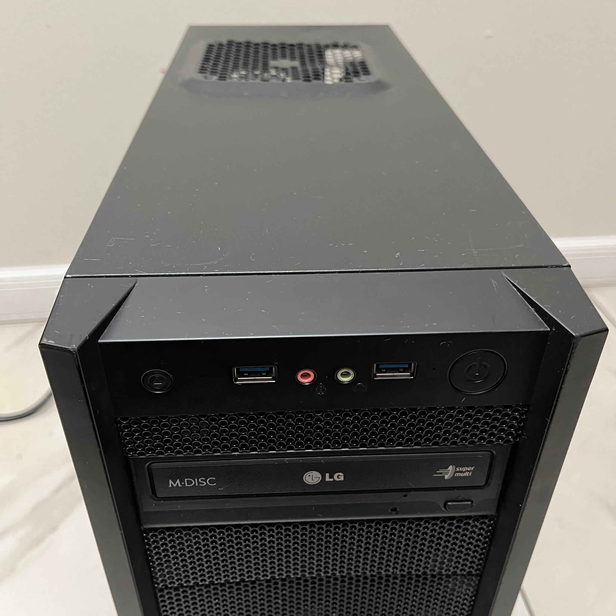NVIDIA RTX 2070, Intel i7-6700k, 16GB RAM, 1.2TB Storage - Gaming PC w/Wi-Fi, BT