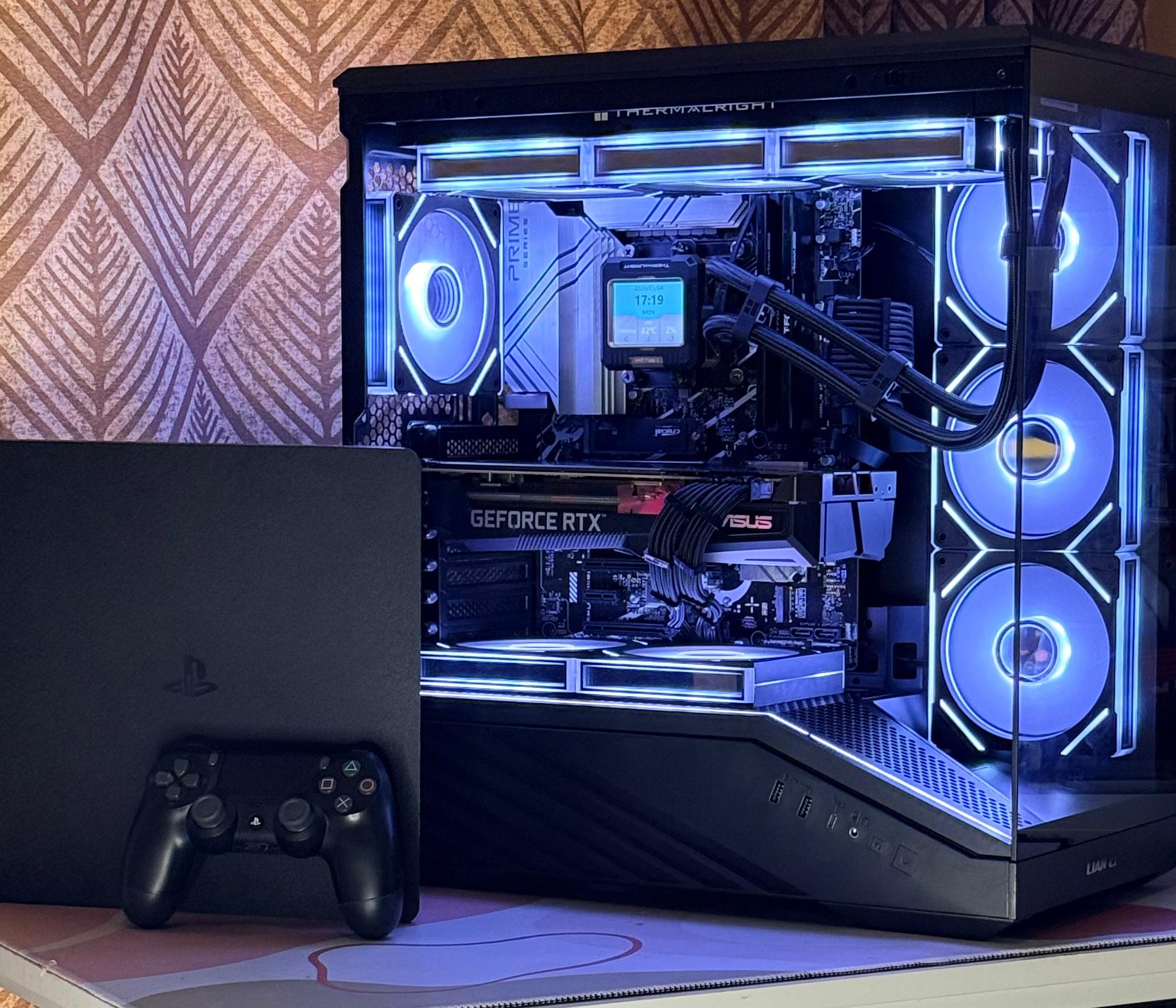 🎮 FREE PS4 | RTX 3070 + Intel i7 13700KF Gaming PC | ⚡ Night Fury 🔥