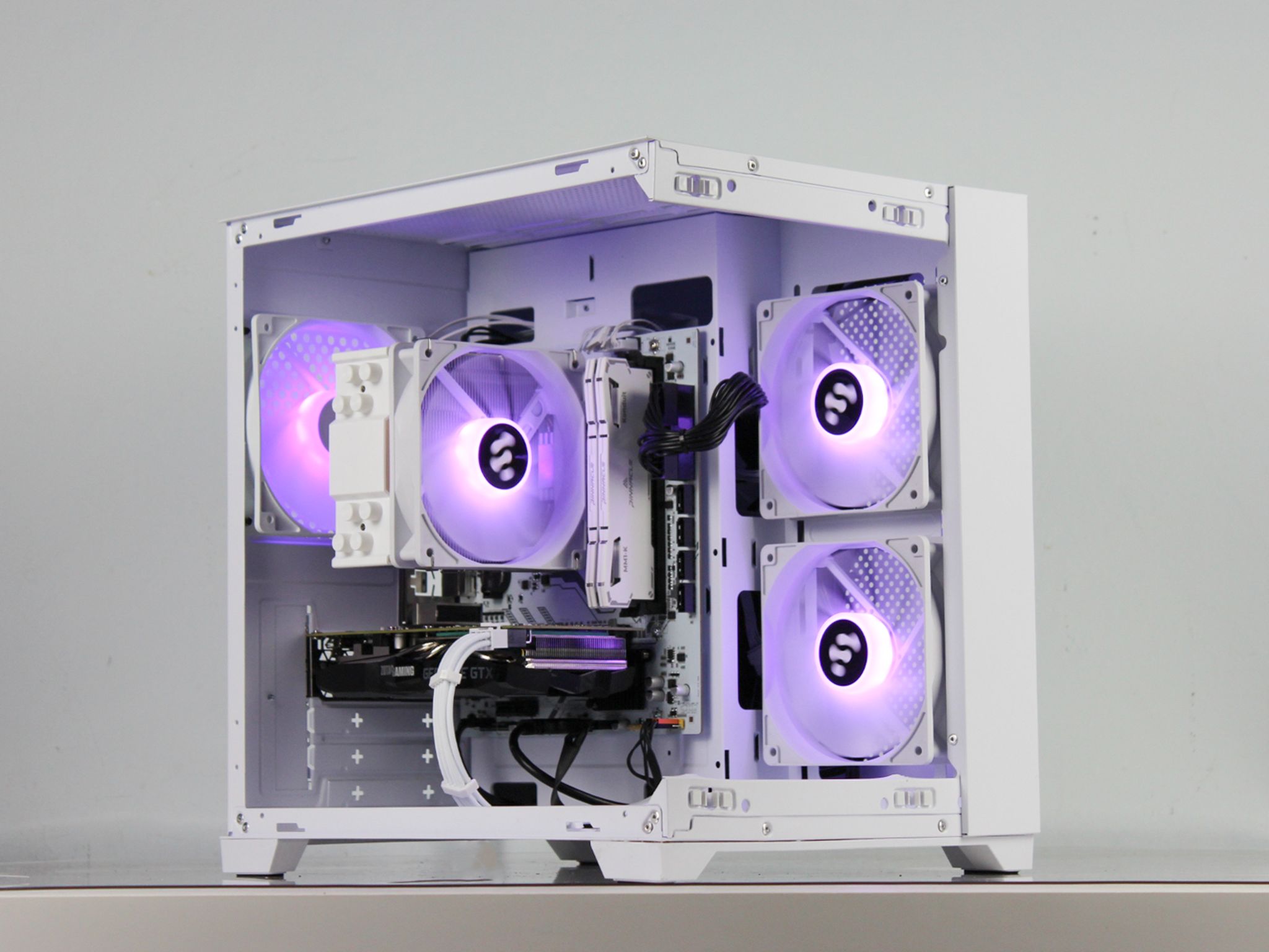 🧊White Gaming PC | GTX 1660 Super | Ryzen 5 2600 | 500GB SSD | 16GB RAM | 🧊