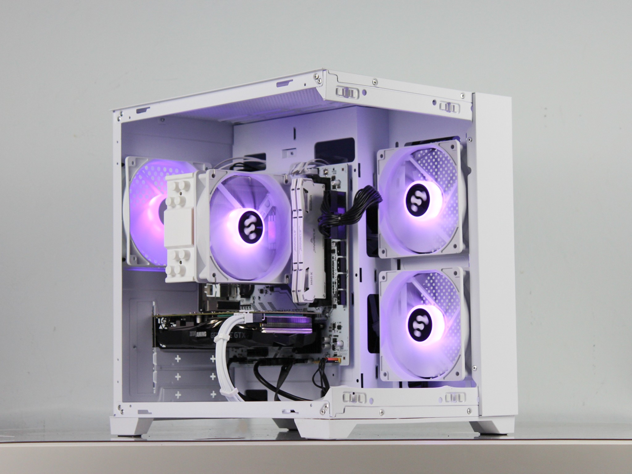🧊White Gaming PC | GTX 1660 Super | Ryzen 5 2600 | 500GB SSD | 16GB RAM | 🧊
