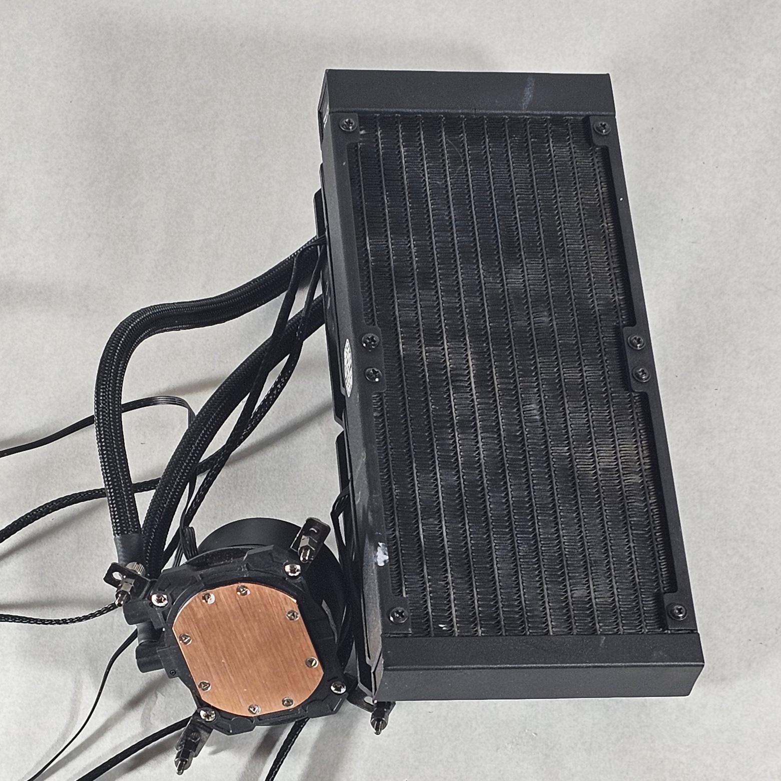240mm AIO Cooler Master RGB CPU Liquid Cooler for Intel LGA1700