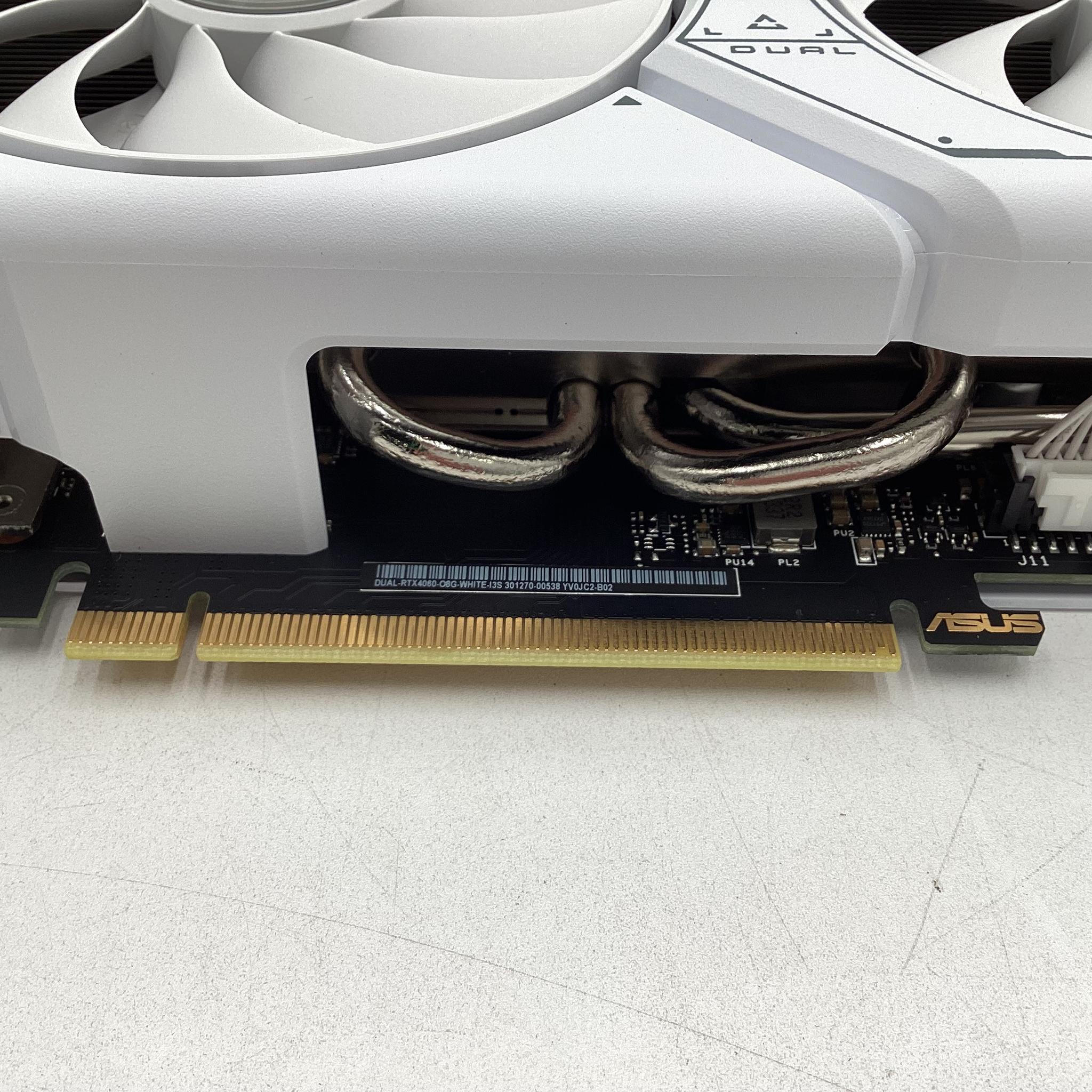 Roll over image to zoom in ASUS Dual GeForce RTX™ 4060 OC White Edition 8GB GDDR6