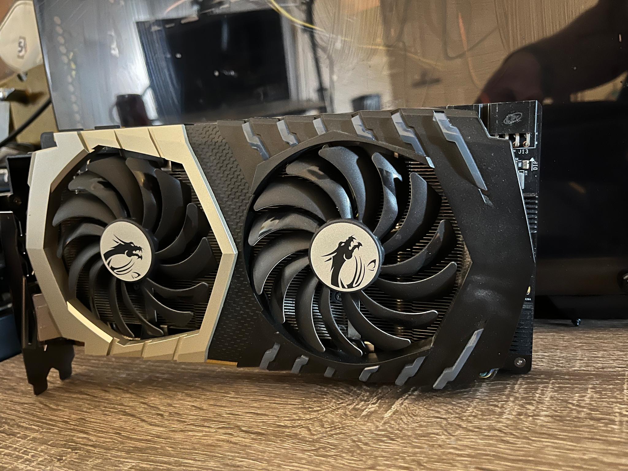 Nvidia GeForce 1070ti from MSI