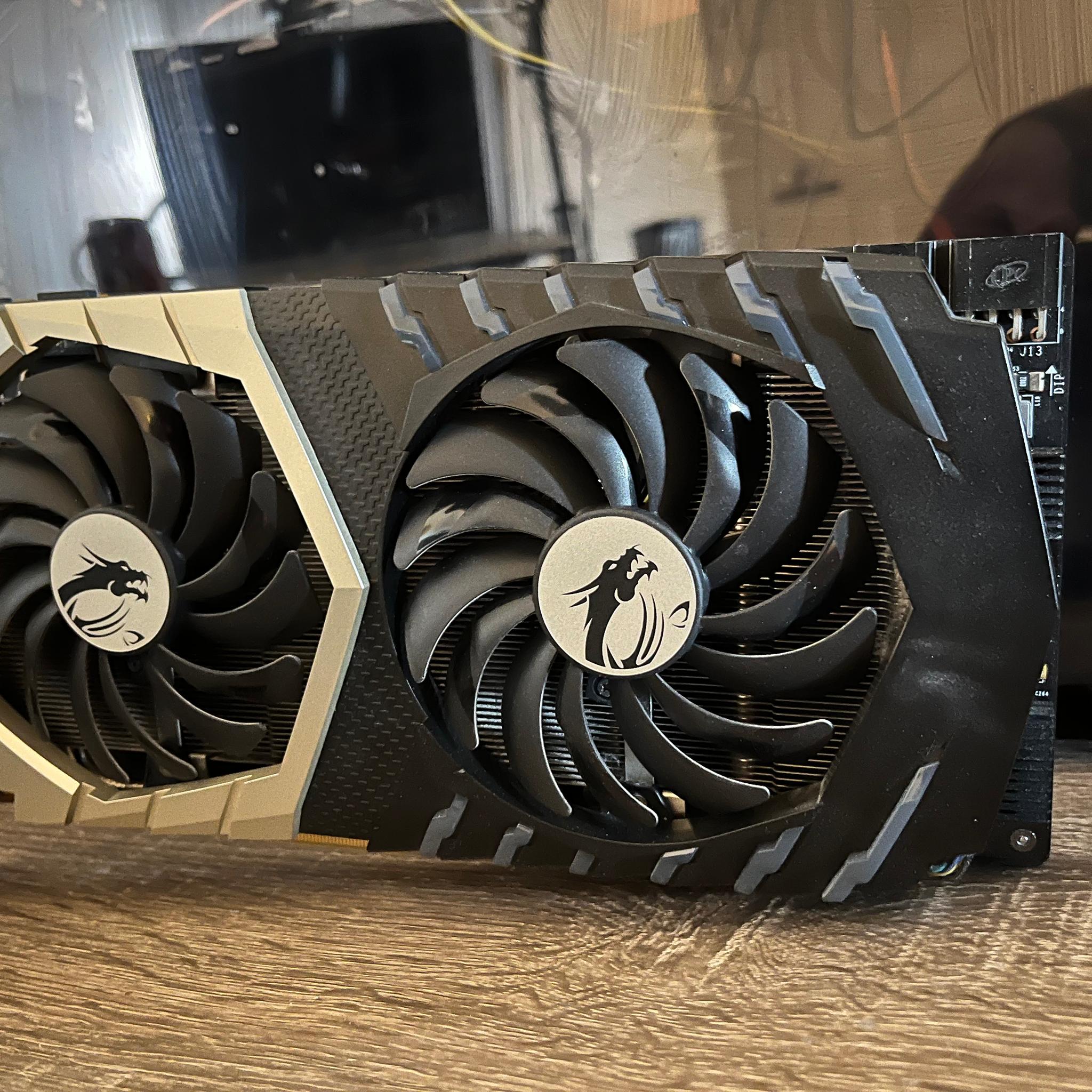 Nvidia GeForce 1070ti from MSI