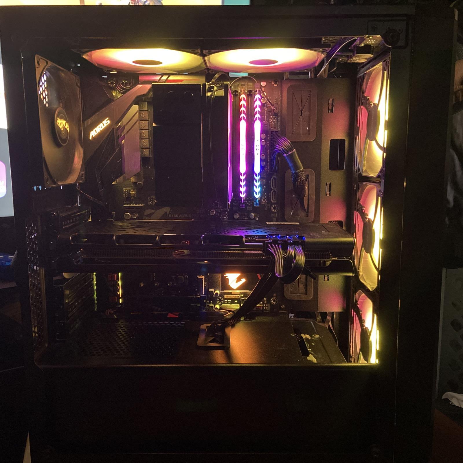 Gaming PC: Ryzen 7 2700x + Radeon Rx 5700xt|16gb Ram + 1tb SSD| B450 Aorus WIFI