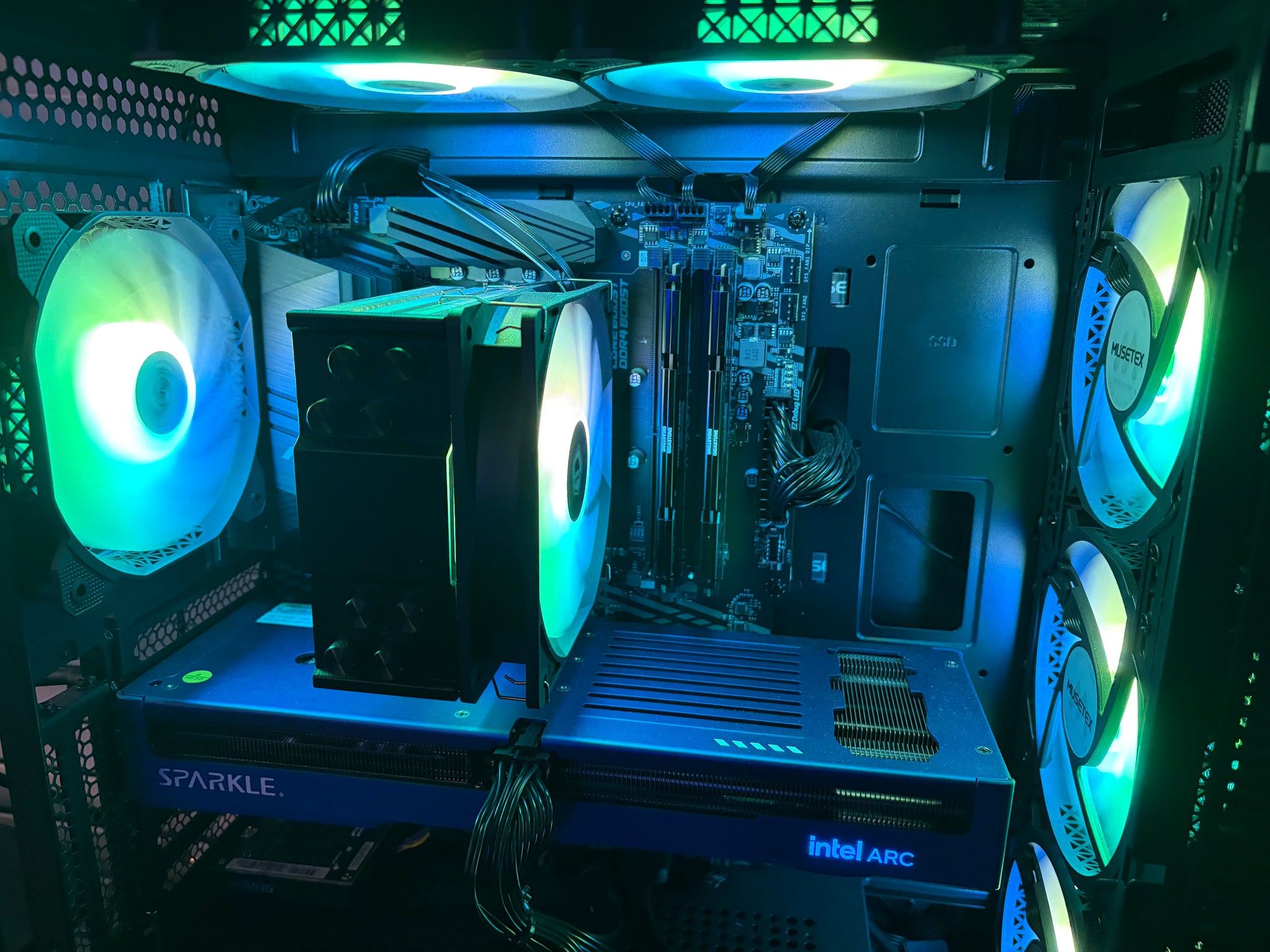 Ryzen 5 5600X + Intel Arc B580 12GB Gaming PC | 16GB RAM | 1TB NVMe | WiFi 6E