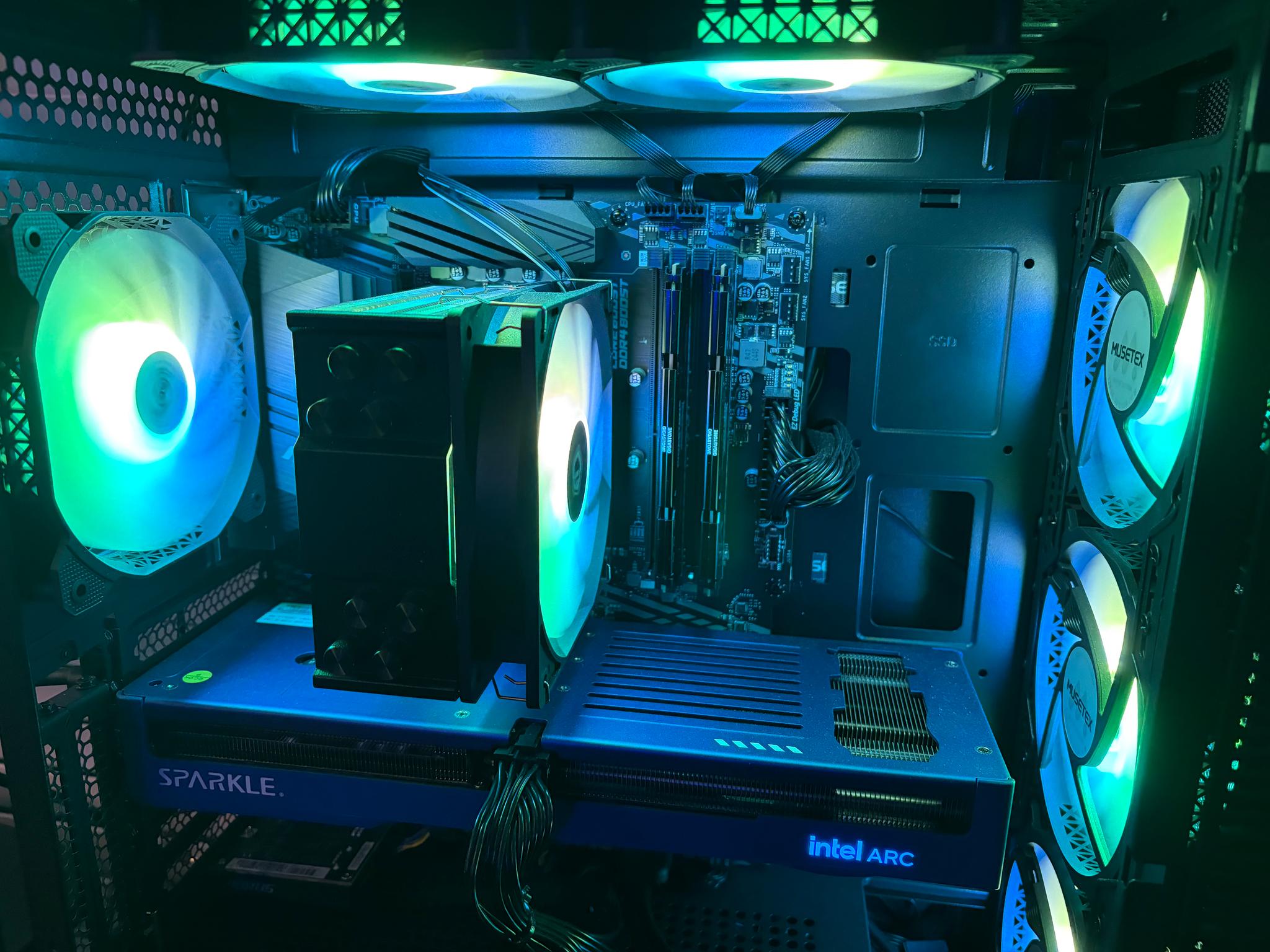 Ryzen 5 5600X + Intel Arc B580 12GB Gaming PC | 16GB RAM | 1TB NVMe | WiFi 6E