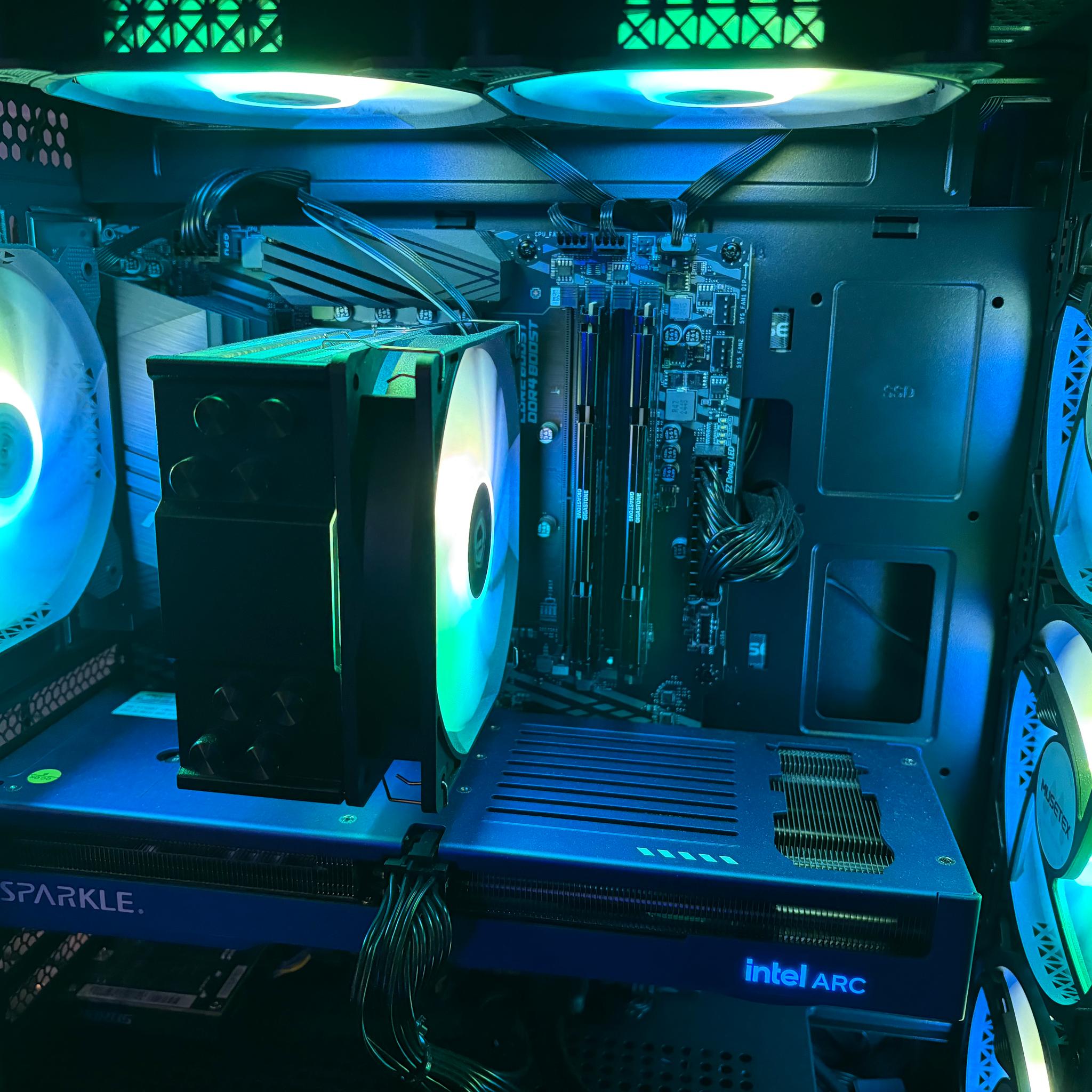 Ryzen 5 5600X + Intel Arc B580 12GB Gaming PC | 16GB RAM | 1TB NVMe | WiFi 6E