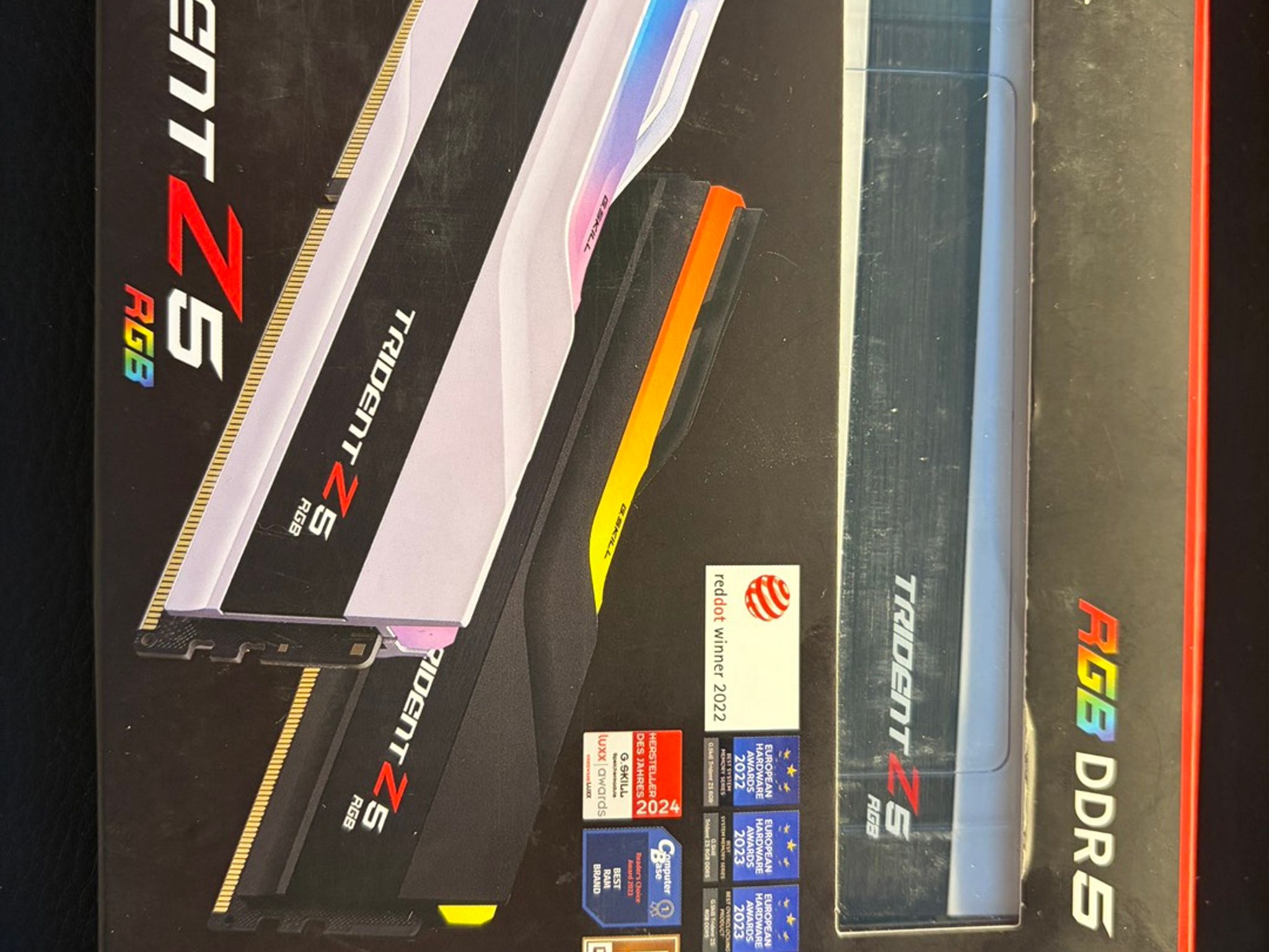 G.Skill Trident Z5 RGB DDR5 - 32GB (16GB x 2) - Intel XMP Ready