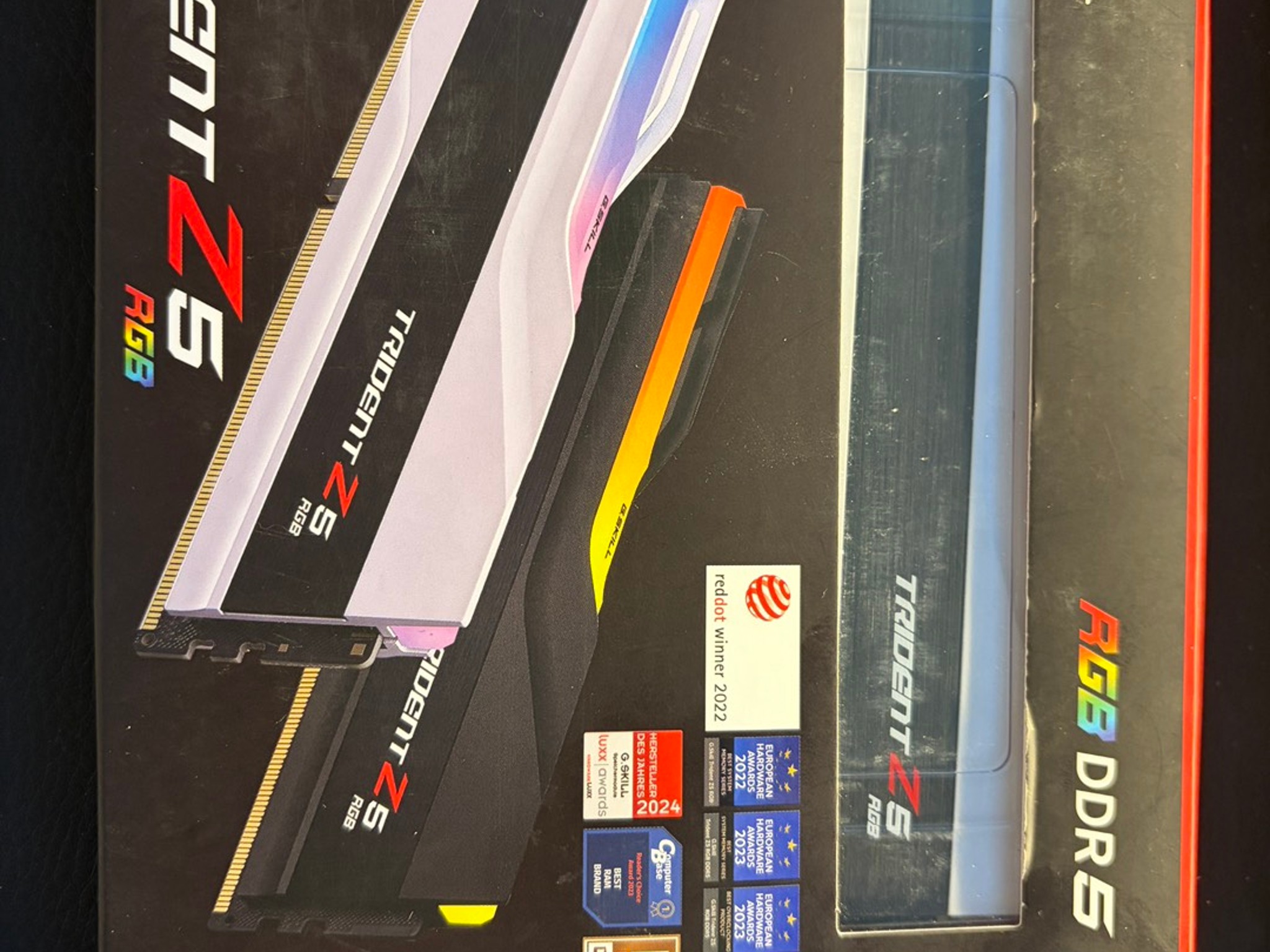 G.Skill Trident Z5 RGB DDR5 - 32GB (16GB x 2) - Intel XMP Ready