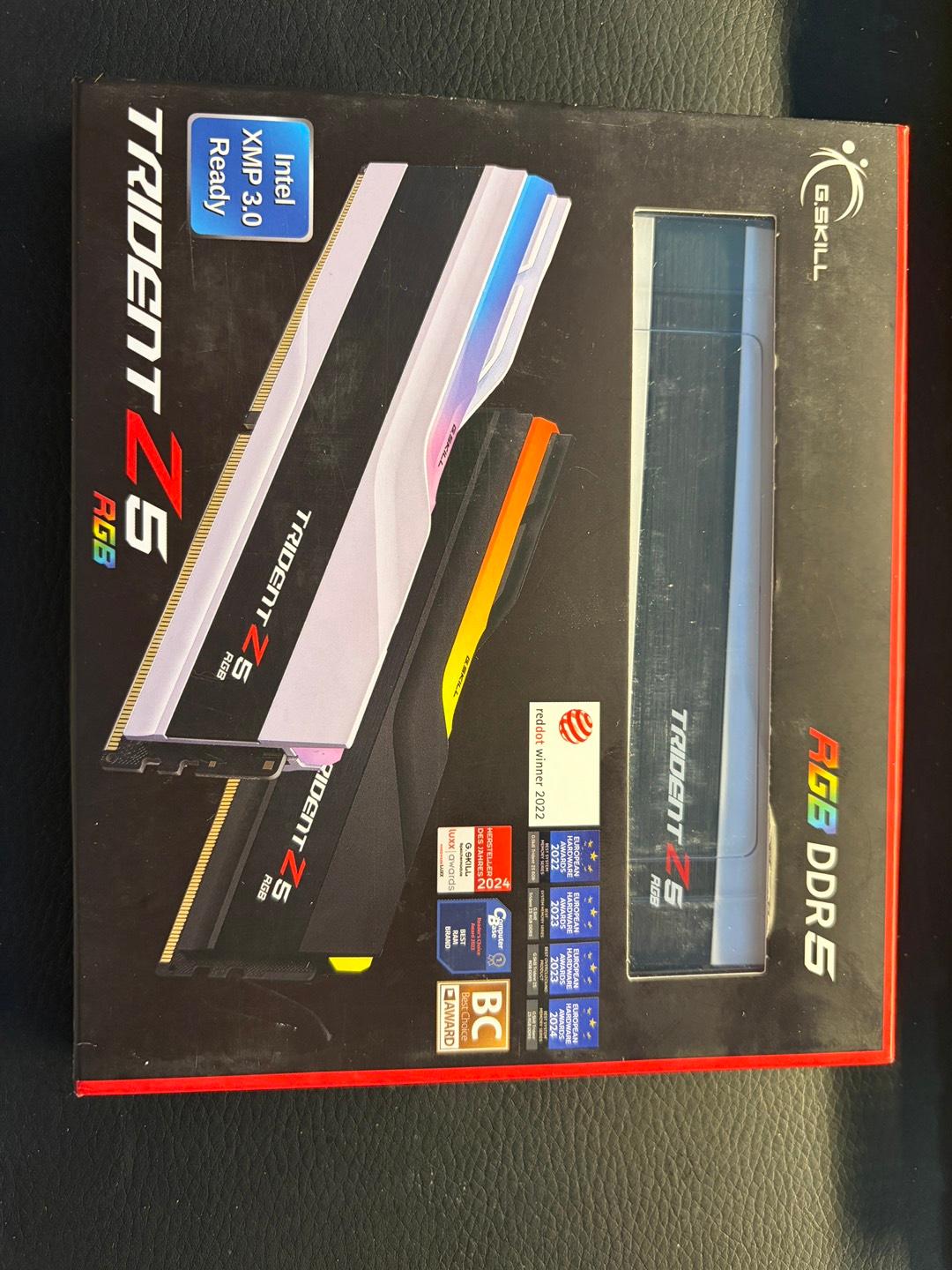G.Skill Trident Z5 RGB DDR5 - 32GB (16GB x 2) - Intel XMP Ready