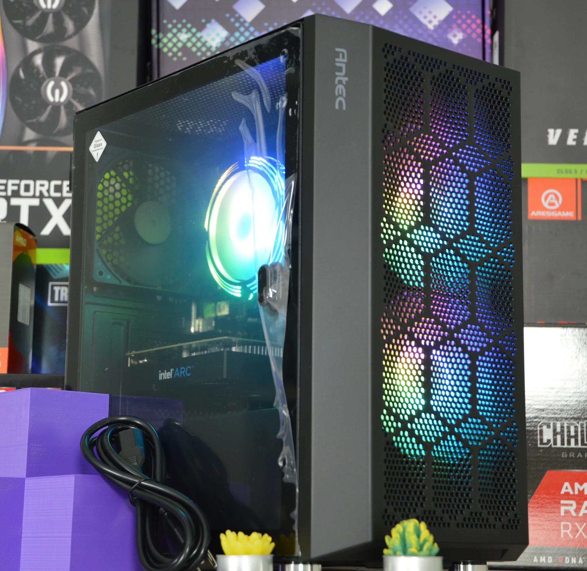 ⚡⚡ | ARC A380 6GB | RYZEN 5 3600 | 16GB DDR4 RAM | 1TB NVME SSD | Electric Arc |