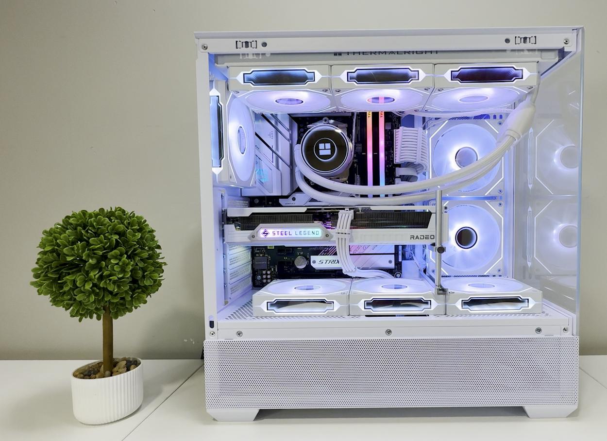 RX 9060XT 16GB | Ryzen 7500F | 32GB DDR5 | 1TB SSD | 800W Gold PSU | ARGB Fans | Windows 11