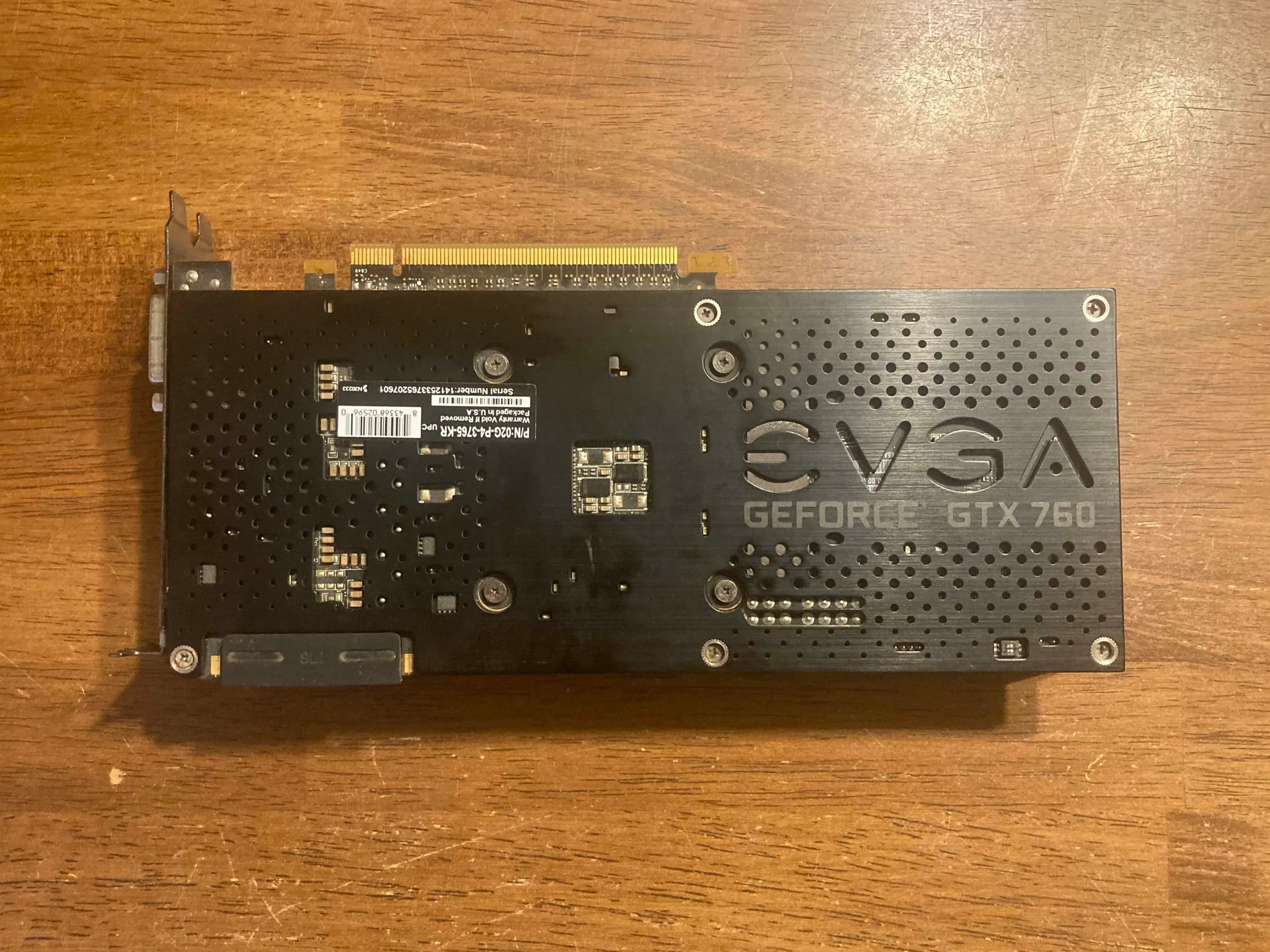 EVGA GTX 760 SC ACX 2GB Graphics Card