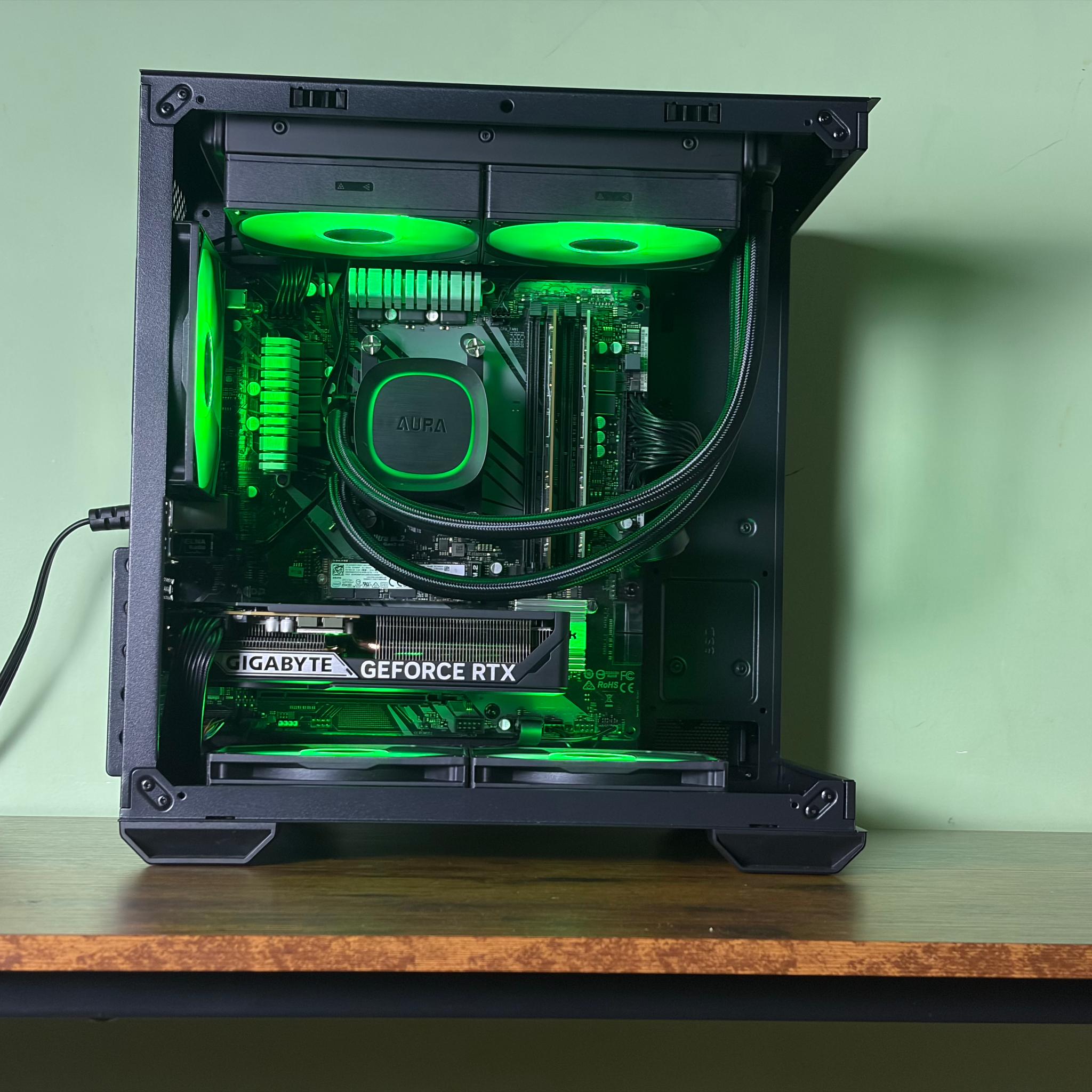 1440P Gaming PC | RTX 5060 | Ryzen 5 5500 | 16GB DDR4 | 1TB SSD | Free Ship!