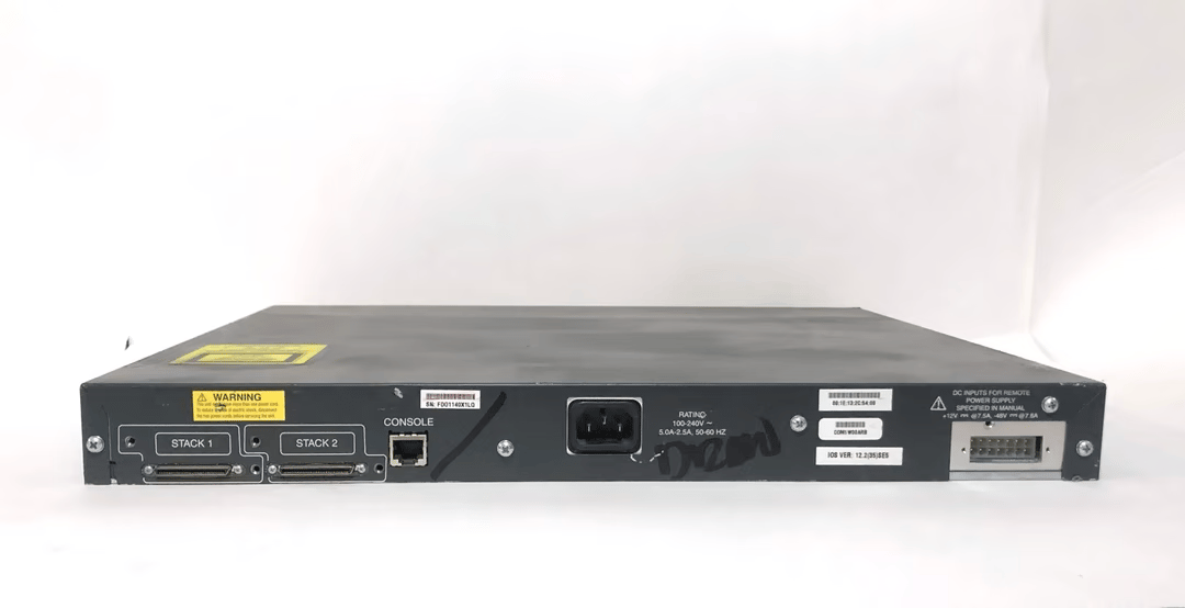 Cisco Catalyst 3750 Series PoE-48 48Port Ethernet Switch