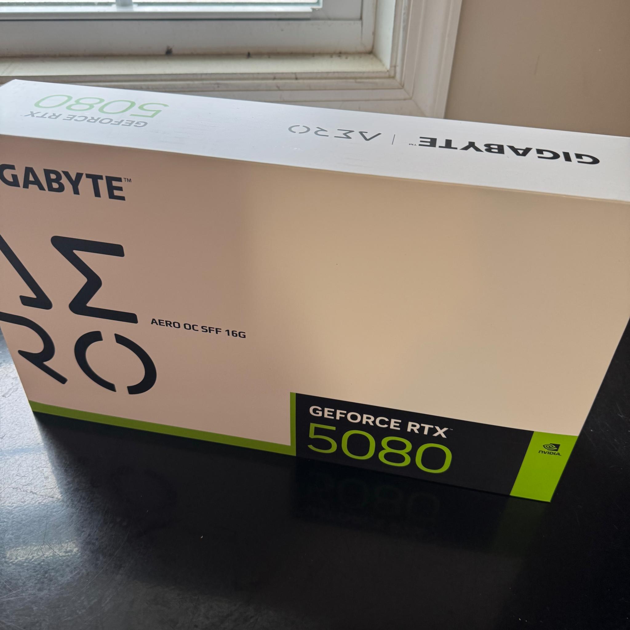 Rtx 5080 gigabyte aero