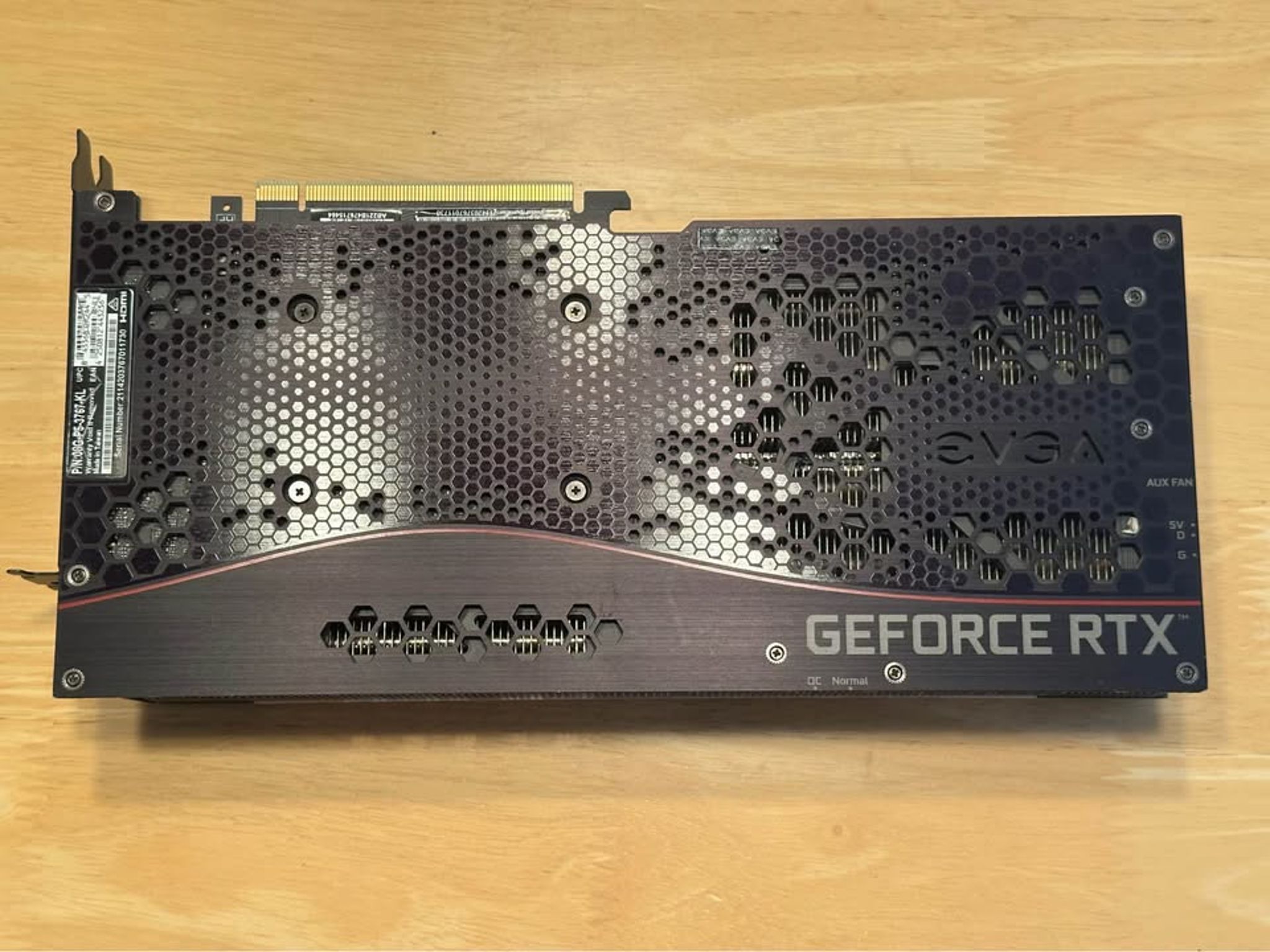Like New EVGA RTX 3070 FTW3 Ultra 8 GB with original box