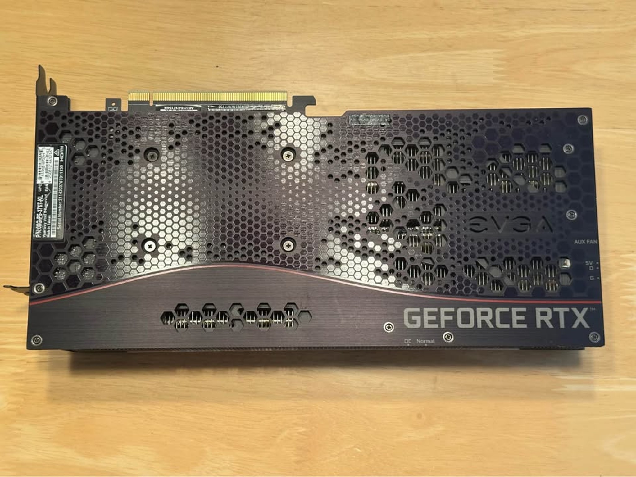 Like New EVGA RTX 3070 FTW3 Ultra 8 GB with original box