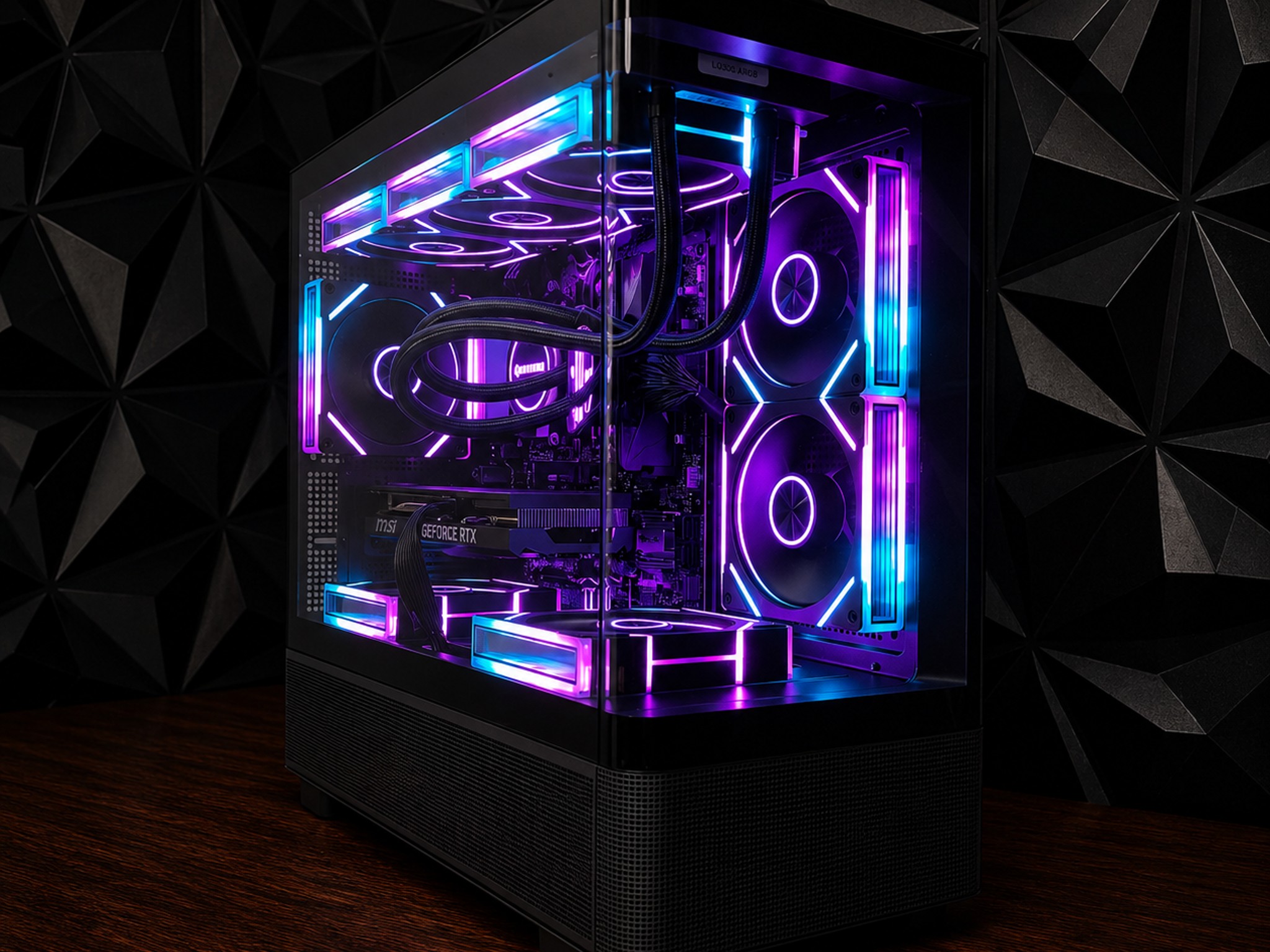HIGH FPS ARGB Water-Cooled Gaming PC | RTX 4060 | Ryzen 5 5500 | 16GB RAM | 1TB Gen4 NVMe