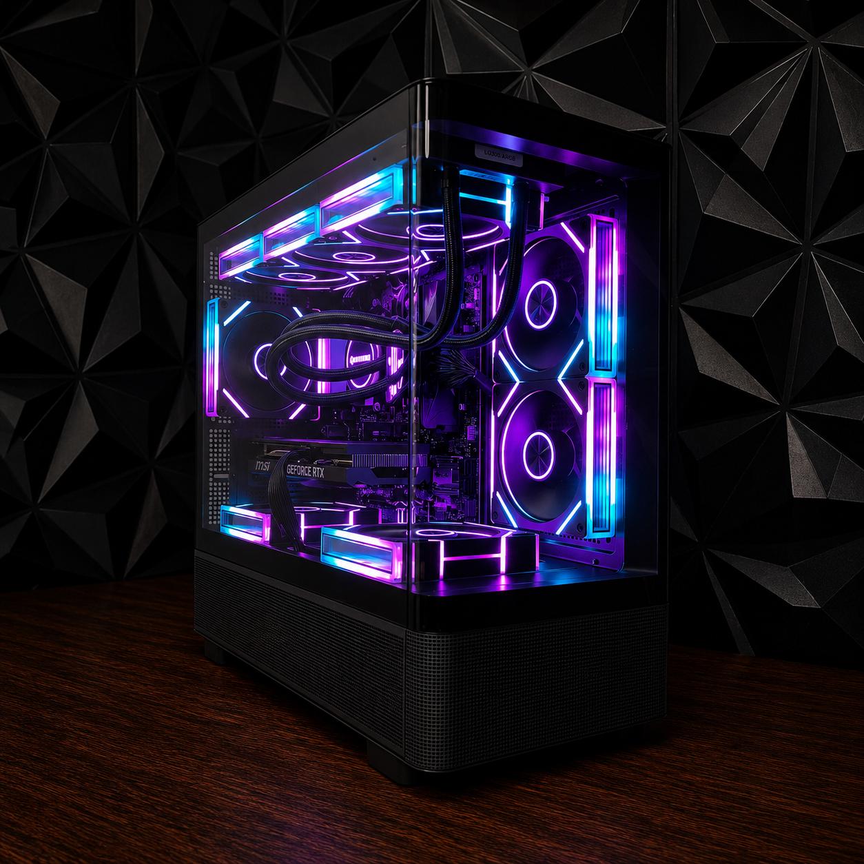HIGH FPS ARGB Water-Cooled Gaming PC | RTX 4060 | Ryzen 5 5500 | 16GB RAM | 1TB Gen4 NVMe