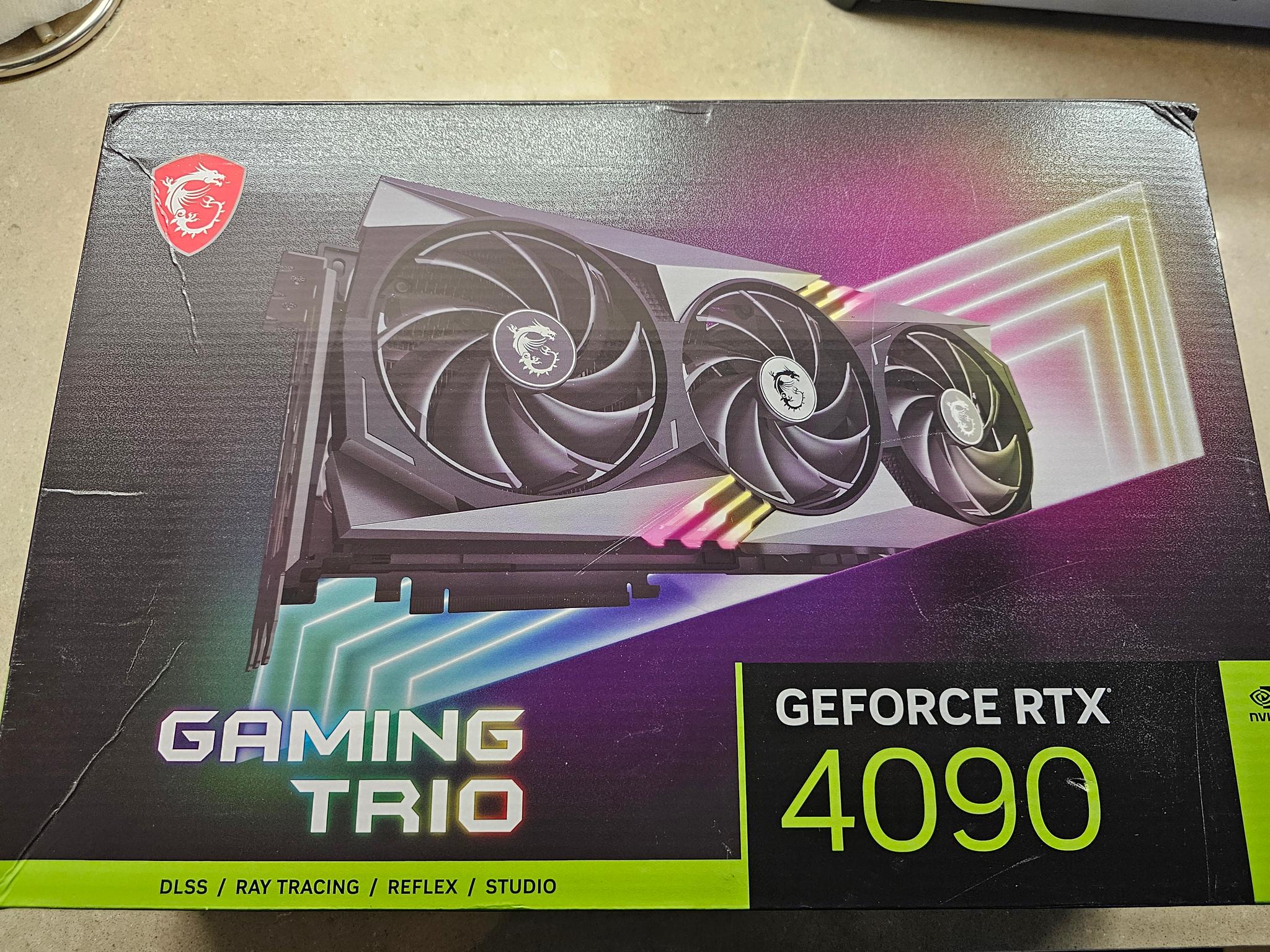 MSI GeForce RTX 4090 GAMING TRIO