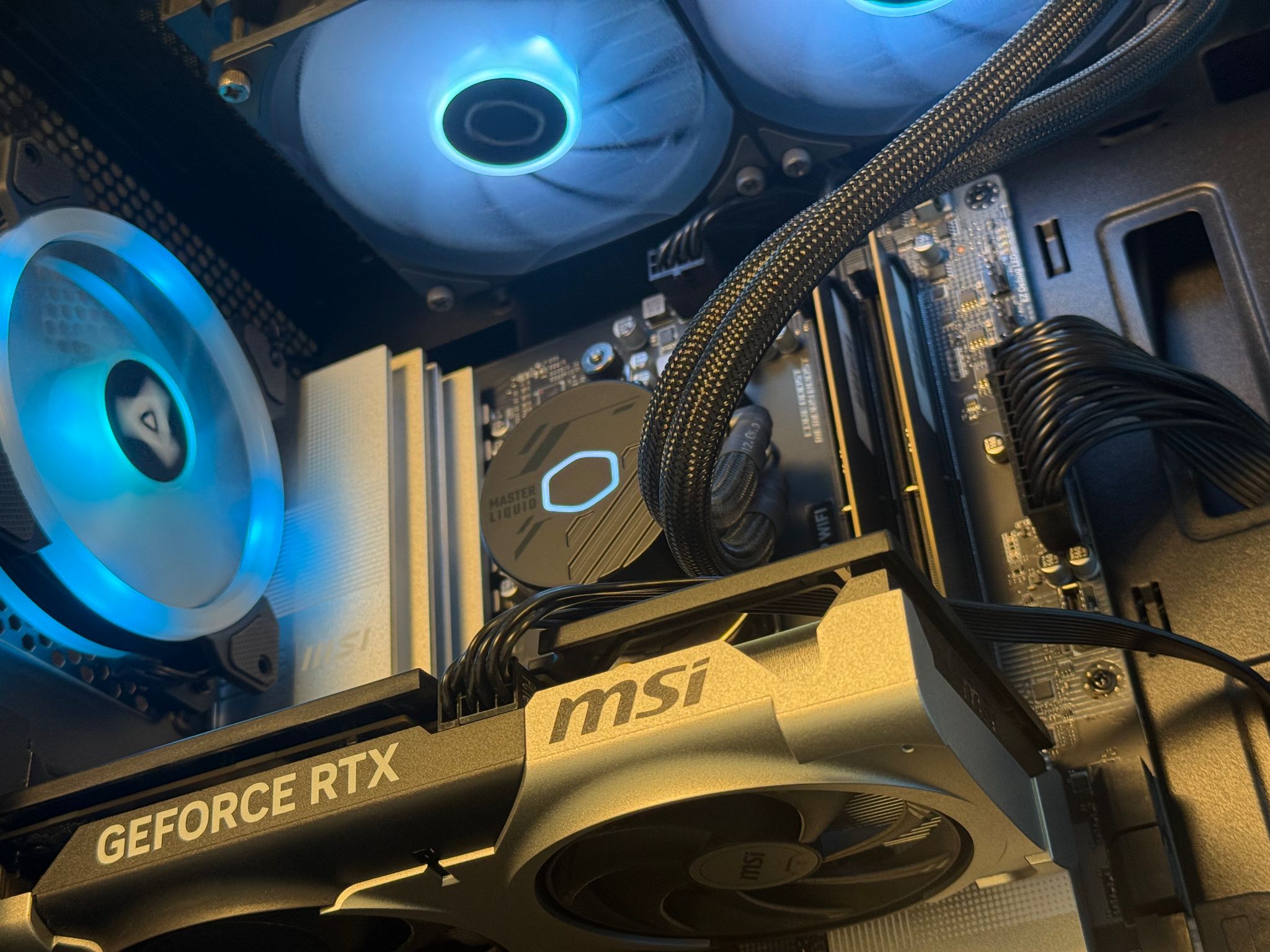 🌊🖤 EVENTIDE Gaming PC | RTX 5060 Ti | Ryzen 7 9700x | 32GB DDR5 | 1TB NVME | WIFI + BT | FREE SHIP