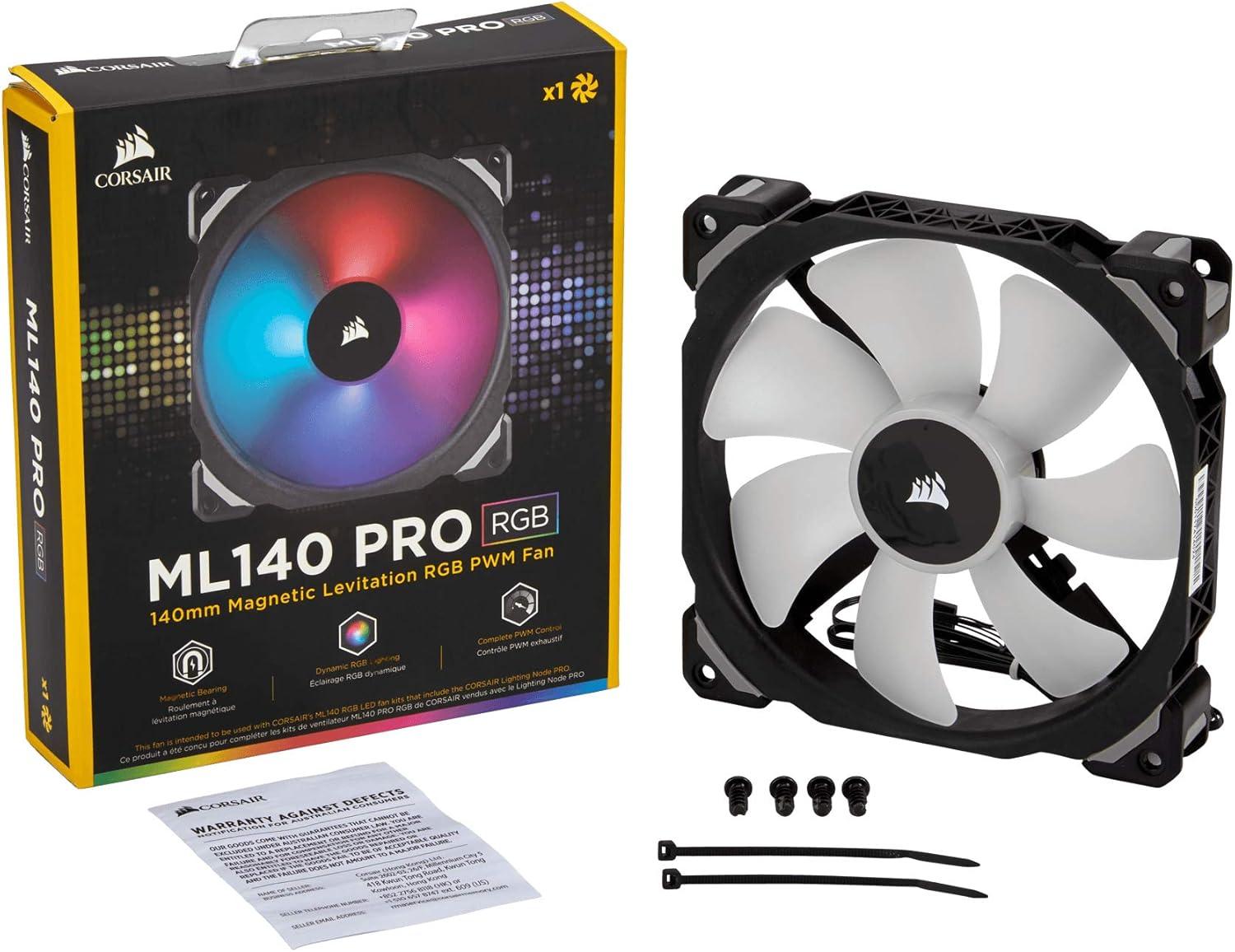 Corsair ML140 140mm Premium Magnetic Levitation Fan - Single Pack