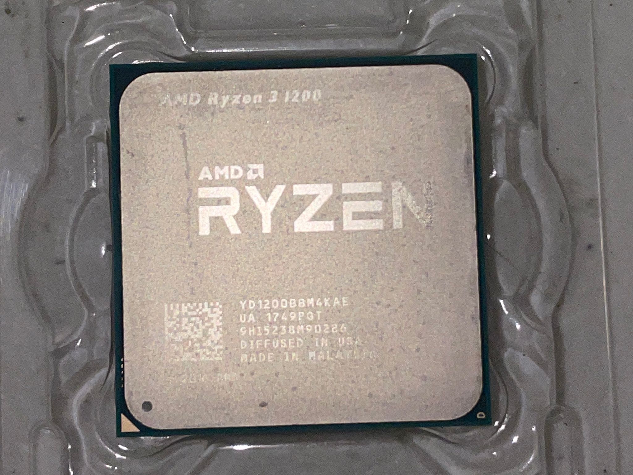 AMD R3 1200 4c/4t CPU