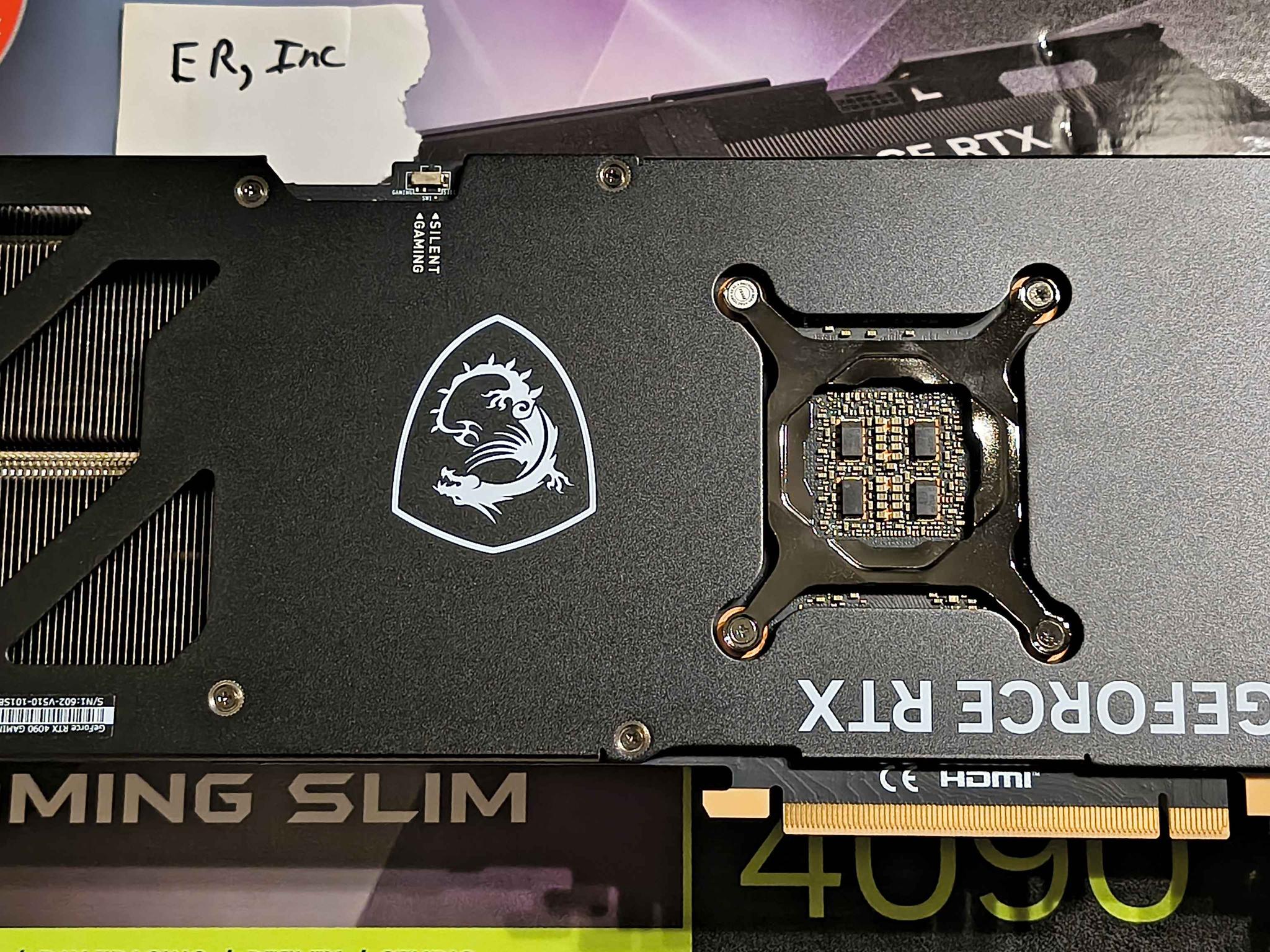 MSI GeForce RTX 4090 GAMING X SLIM 24G