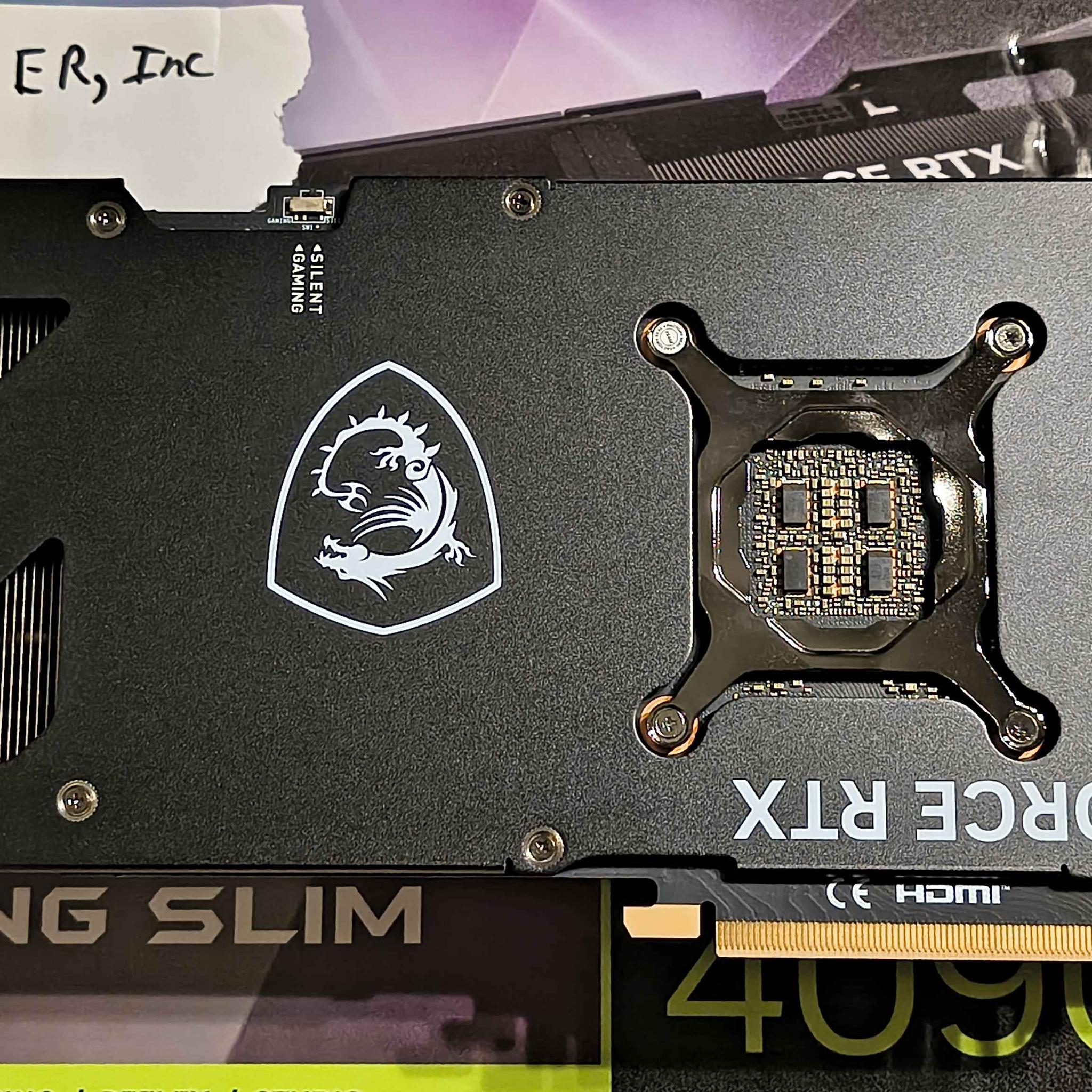 MSI GeForce RTX 4090 GAMING X SLIM 24G
