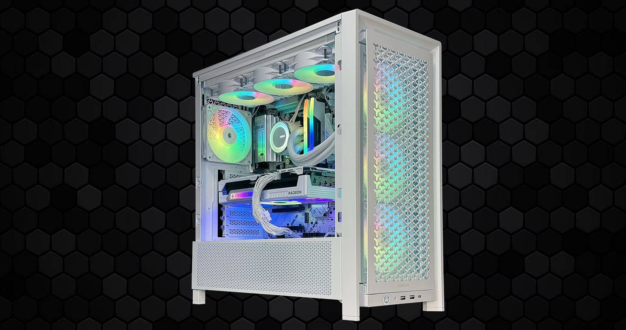 Ryzen 7 9800X3D | RX 9070 XT | 32GB DDR5 (6000 MT/s) | 2TB SSD | 850W Gold PSU | Lumen Elite [White]