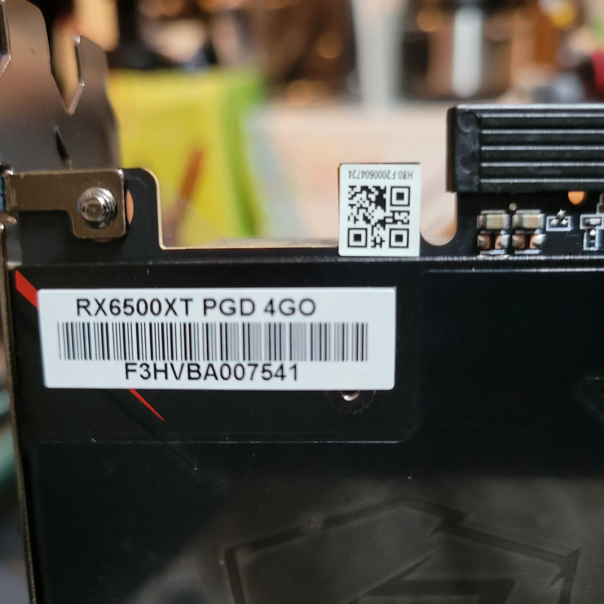 🖥️ ASRock Phantom Gaming RX 6500 XT - New Open Box 🎮