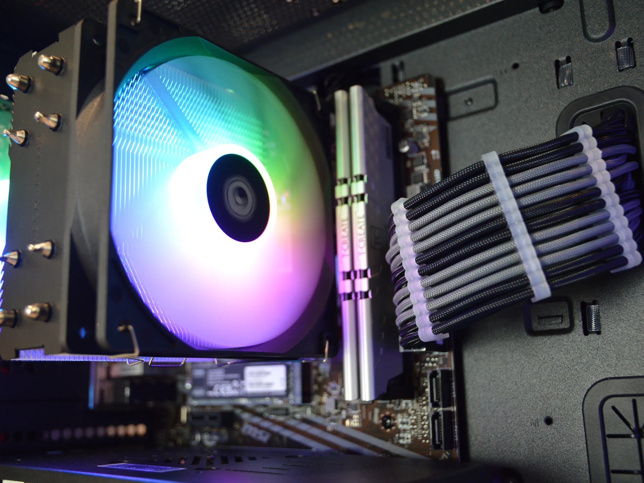 🟣⚫️| RX 580 8GB | Ryzen 5 2600 | 16GB DDR4 RAM | 1TB NVME SSD | Violet Night |