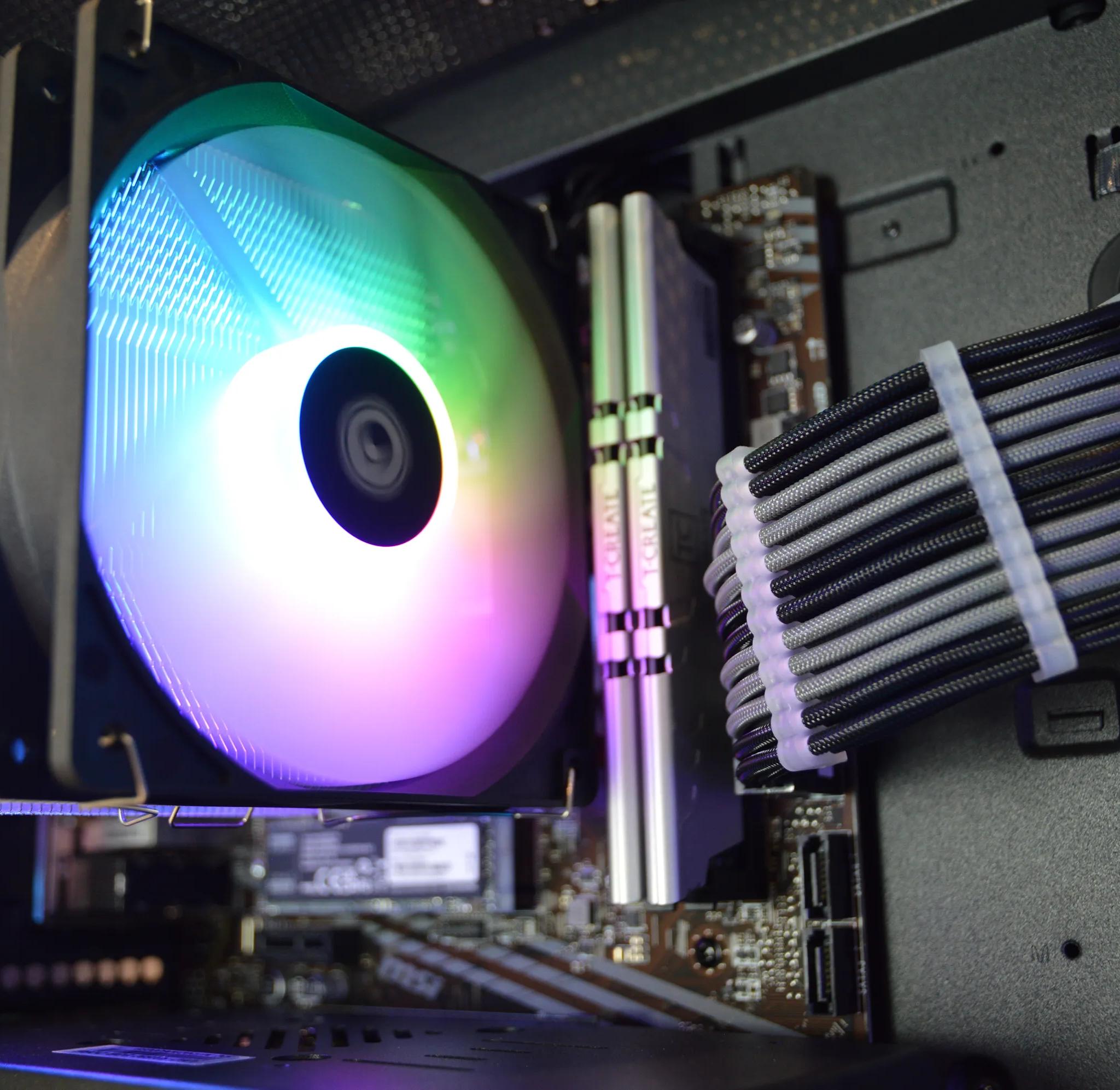 🟣⚫️| RX 580 8GB | Ryzen 5 2600 | 16GB DDR4 RAM | 1TB NVME SSD | Violet Night |