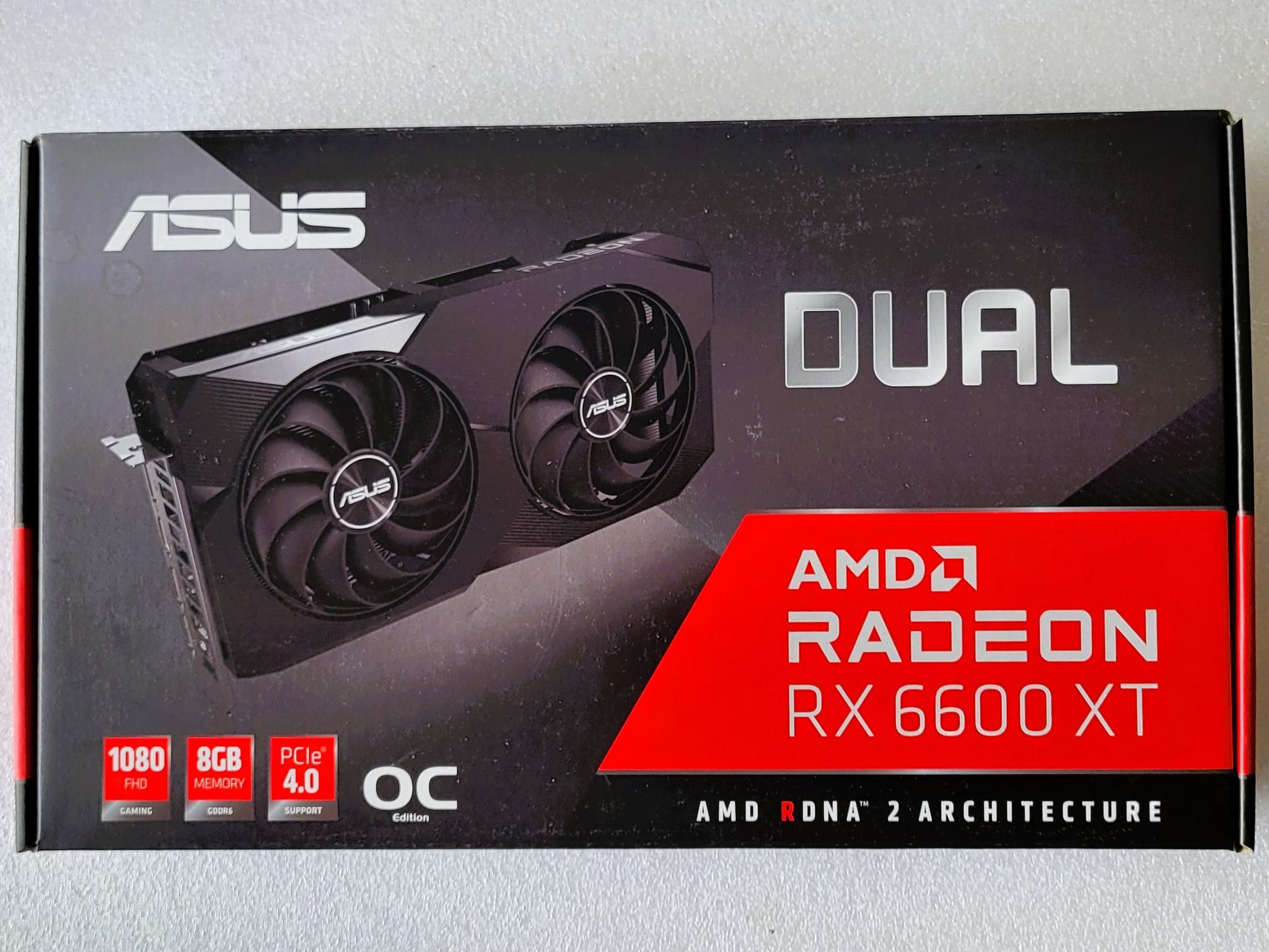 ASUS Dual Radeon RX 6600 XT
