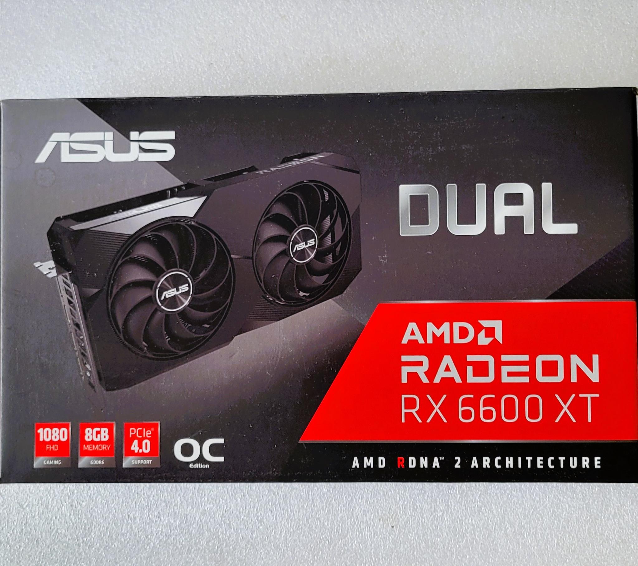 ASUS Dual Radeon RX 6600 XT