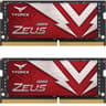 TEAMGROUP T-Force Zeus DDR4 SODIMM 16GB (2x8GB) 3200MHz (PC4-25600) 260 Pin CL22