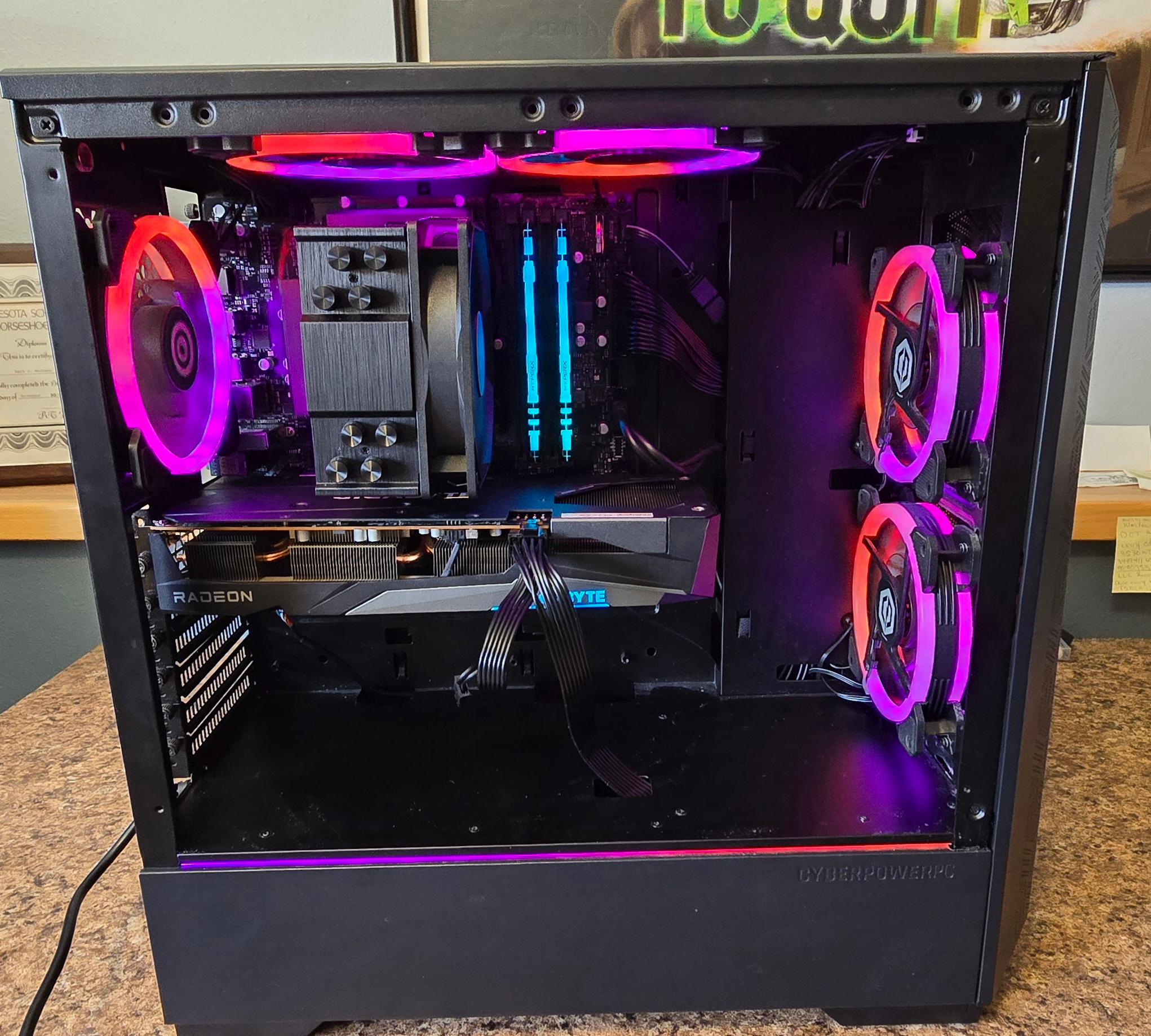 ⭐️Revitalized build⭐️ | rx 7600 8gb | intel i5-12500 | 512gb nvme
