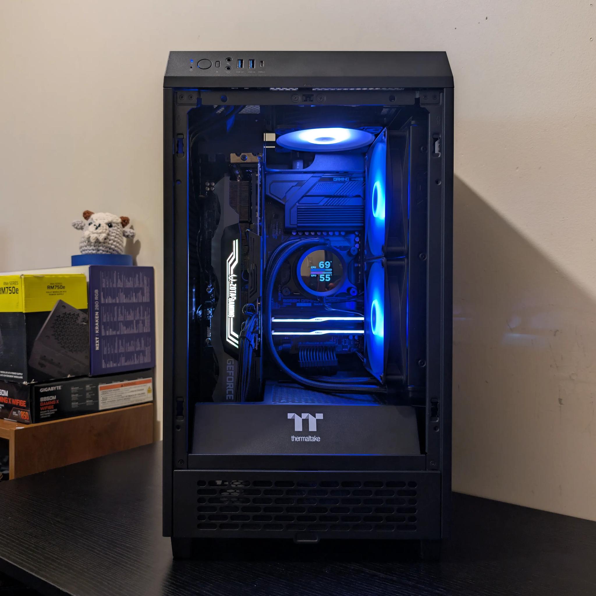 🔥1440p Gaming Beast | RTX 3080 12GB | Ryzen 9600X | 1TB SSD | 32GB RAM | WiFi 6 & Bluetooth ⬛🔥